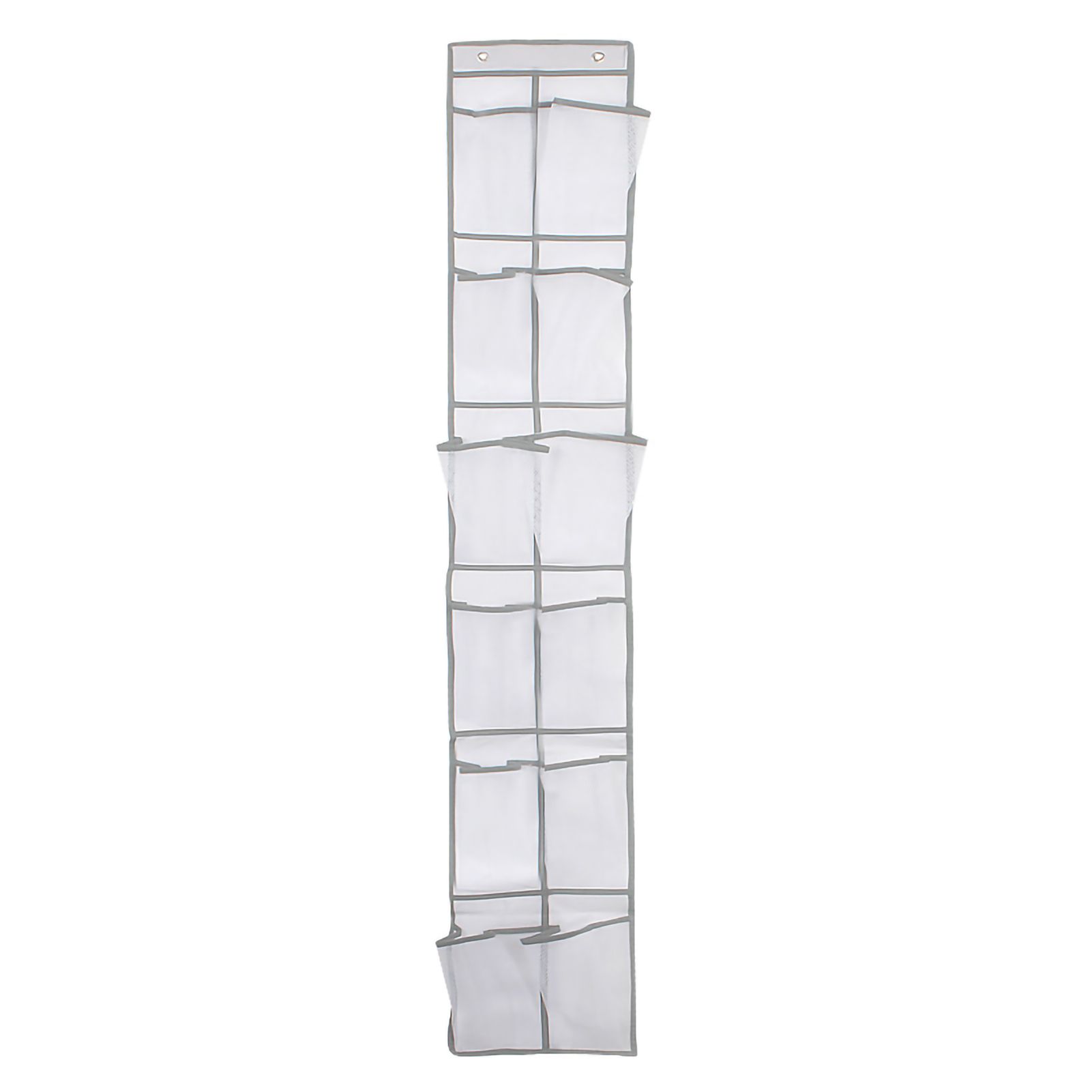 Over Door Storage Bag Shoe Organizer Hanger with 12 Mesh Pockets Household