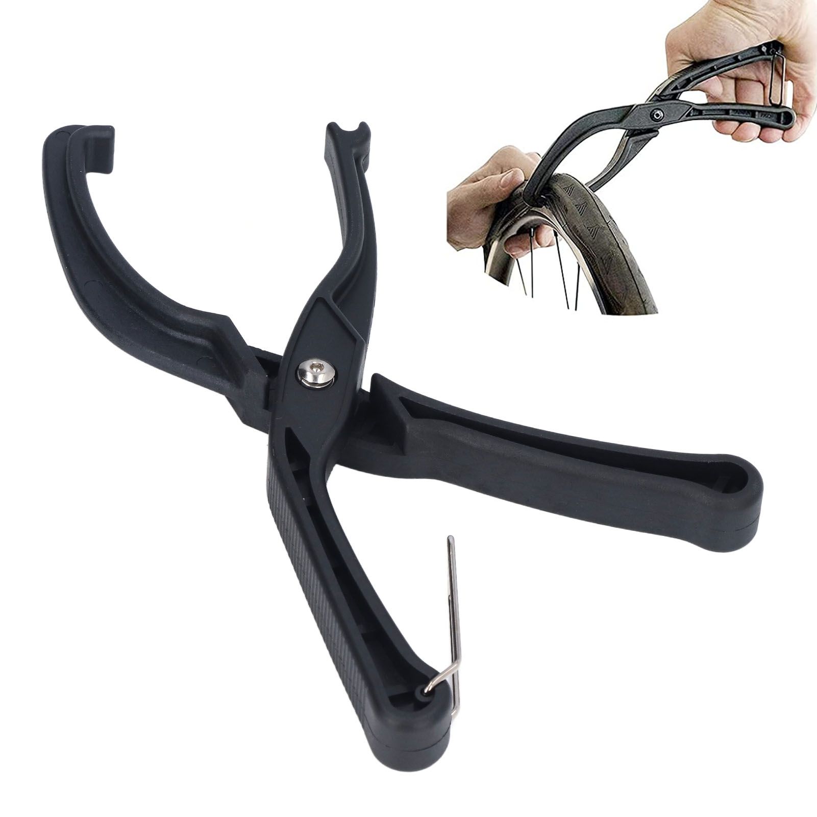 Bike Tire Pliers Mountain ABS Bicycle Tyre Remover Clamp Labor Saving Rim view 11