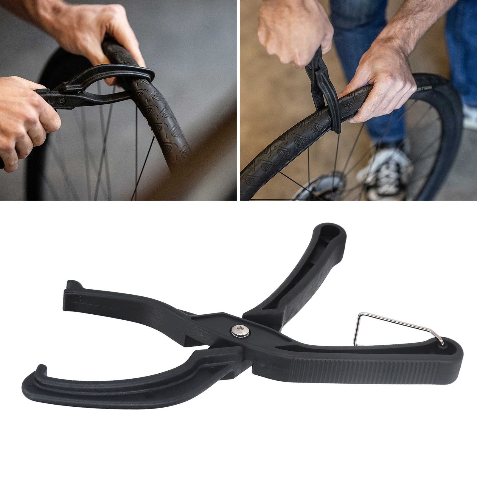 Bike Tire Pliers Mountain ABS Bicycle Tyre Remover Clamp Labor Saving Rim view 12
