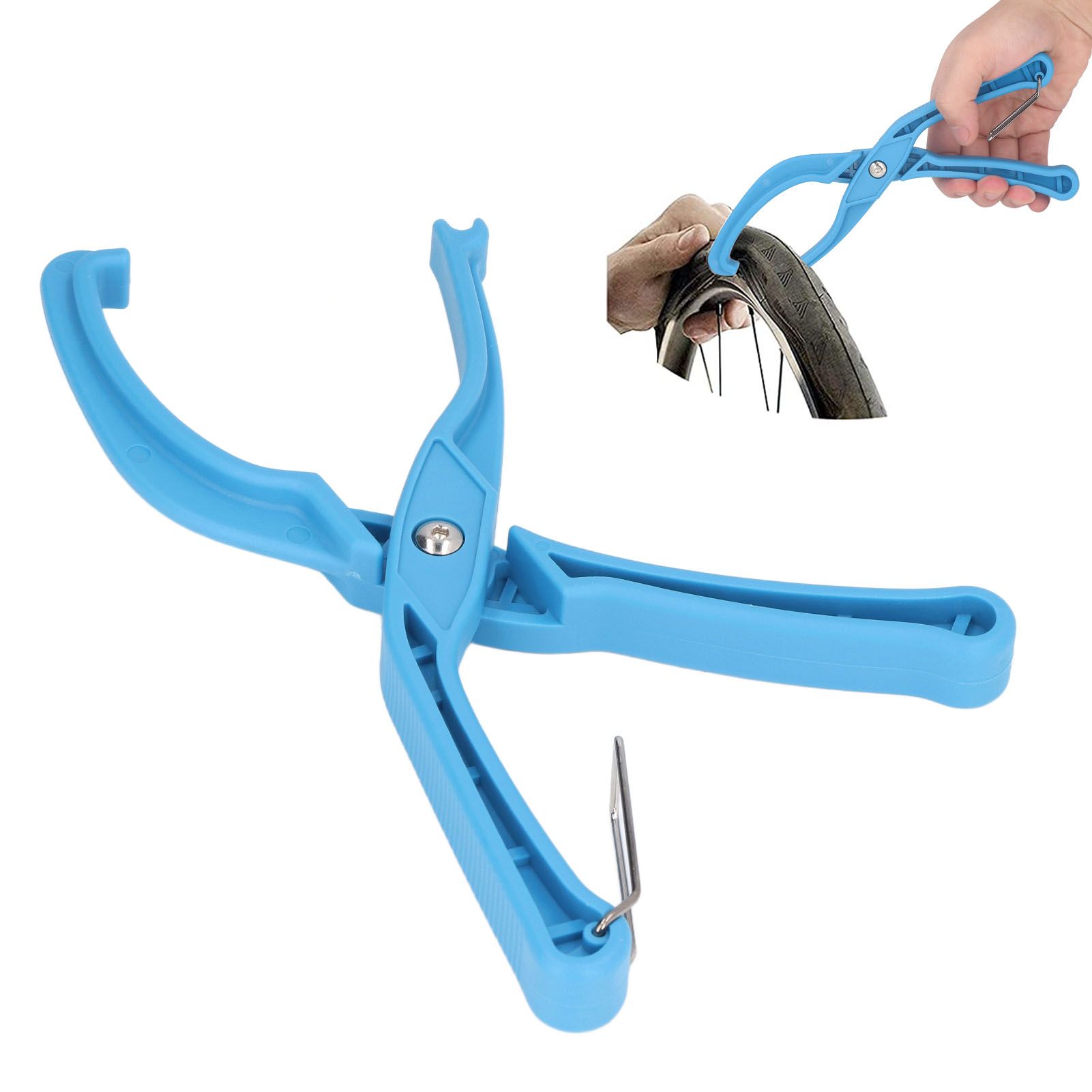 Bike Tire Pliers Mountain ABS Bicycle Tyre Remover Clamp Labor Saving Rim view 11