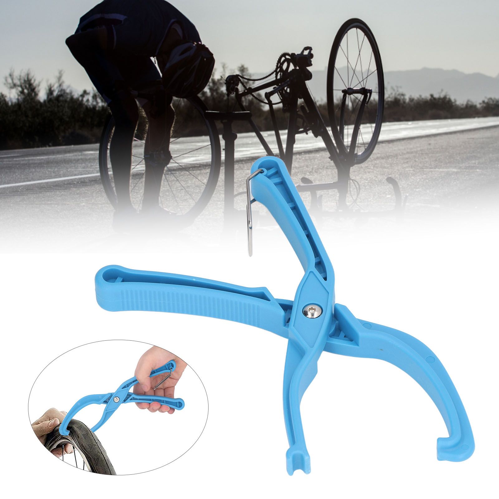 Bike Tire Pliers Mountain ABS Bicycle Tyre Remover Clamp Labor Saving Rim view 12