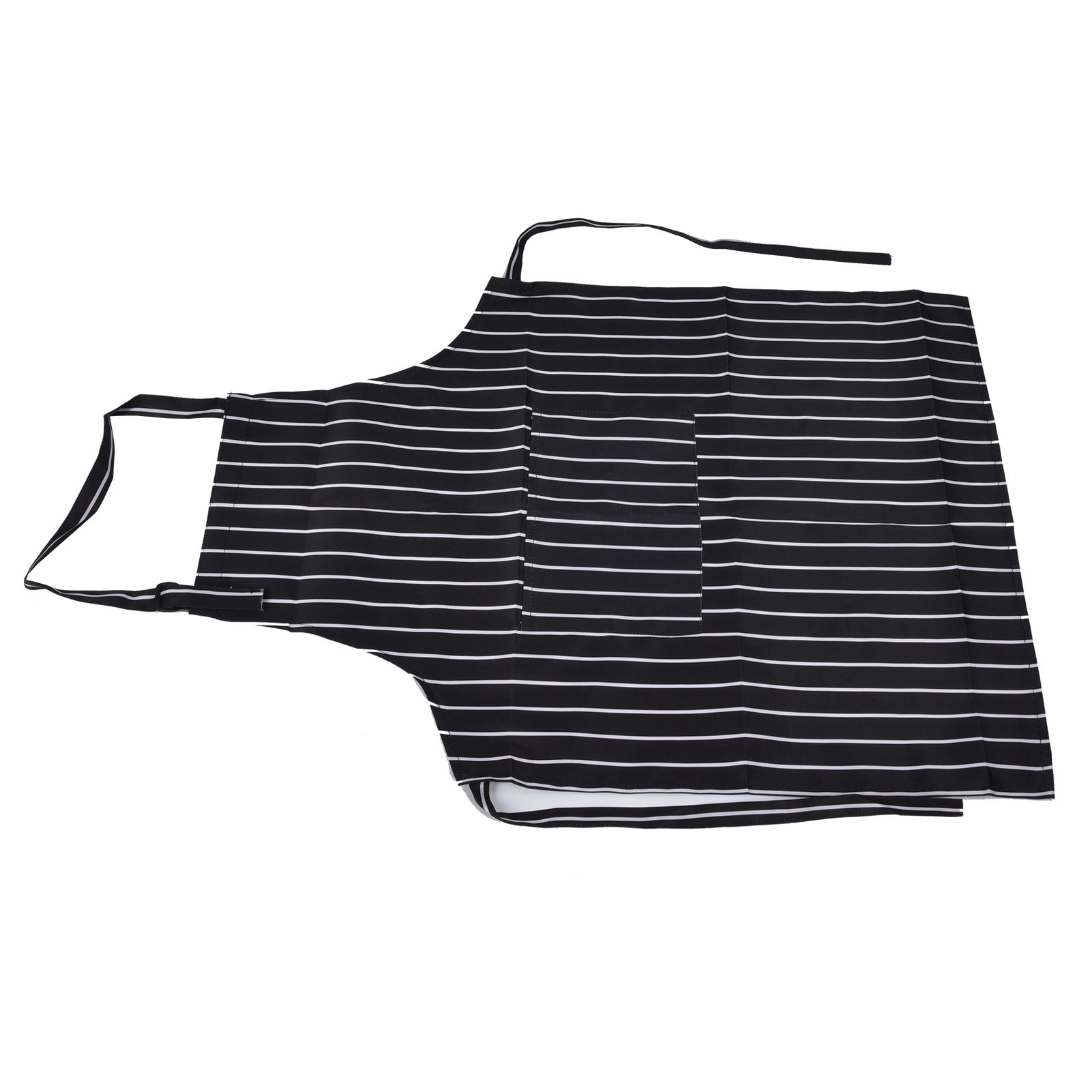 Bib Apron Waterproof Adjustable Kitchen Cooking Aprons with Dual Pockets for view 4