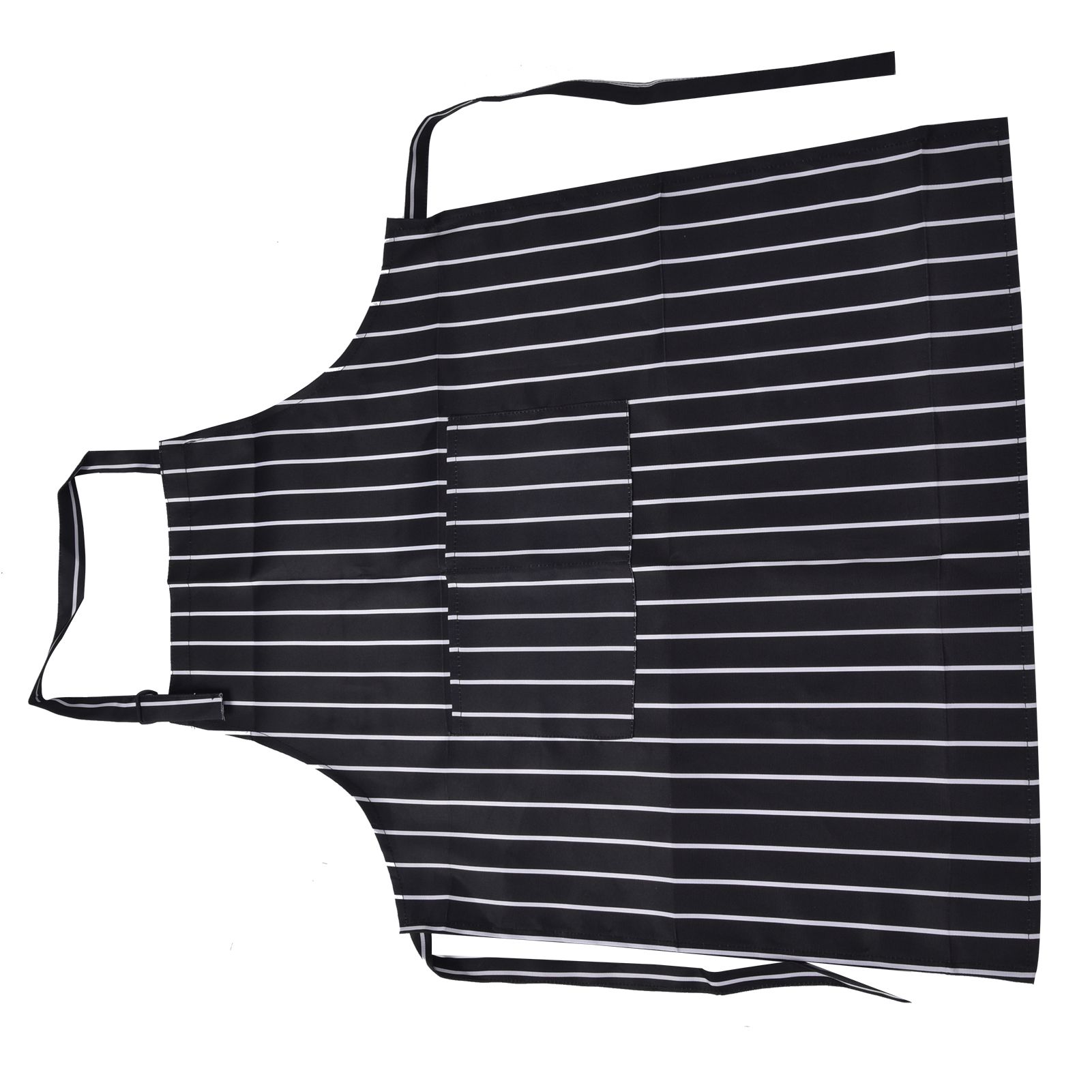 Bib Apron Waterproof Adjustable Kitchen Cooking Aprons with Dual Pockets for view 6
