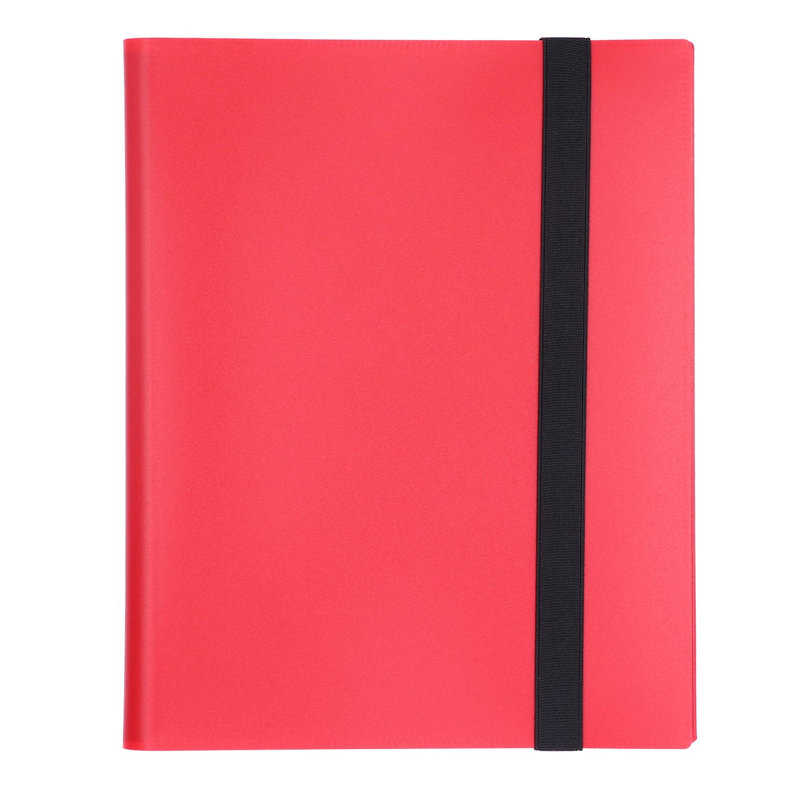 Card Binder 20 Pages 9 Pocket Large Capacity Colored Cover Card Collection
