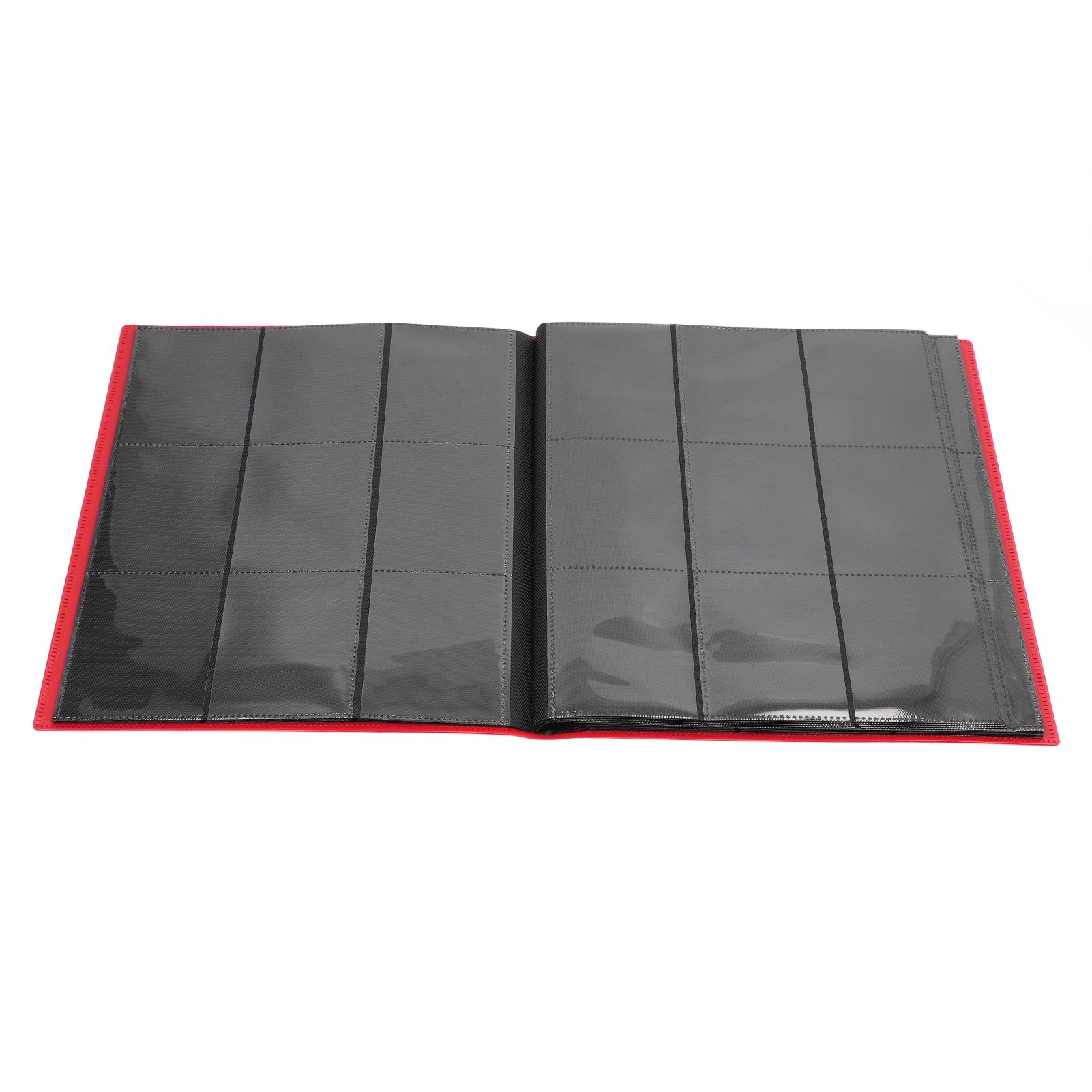 Card Binder 20 Pages 9 Pocket Large Capacity Colored Cover Card Collection view 8