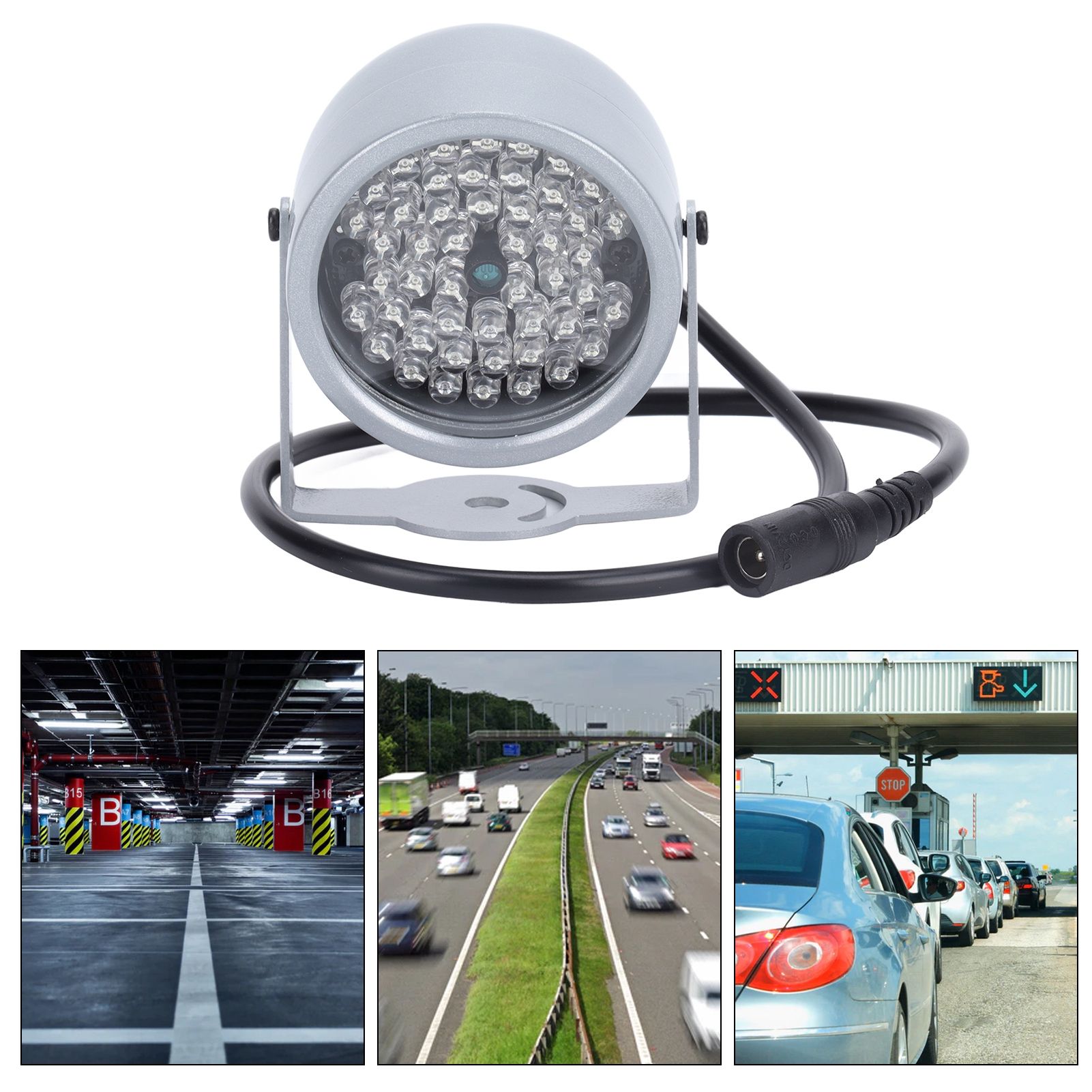 Night Vision Infrared Light IP5 Rainproof 48 LEDs IR Infrared Light for view 12
