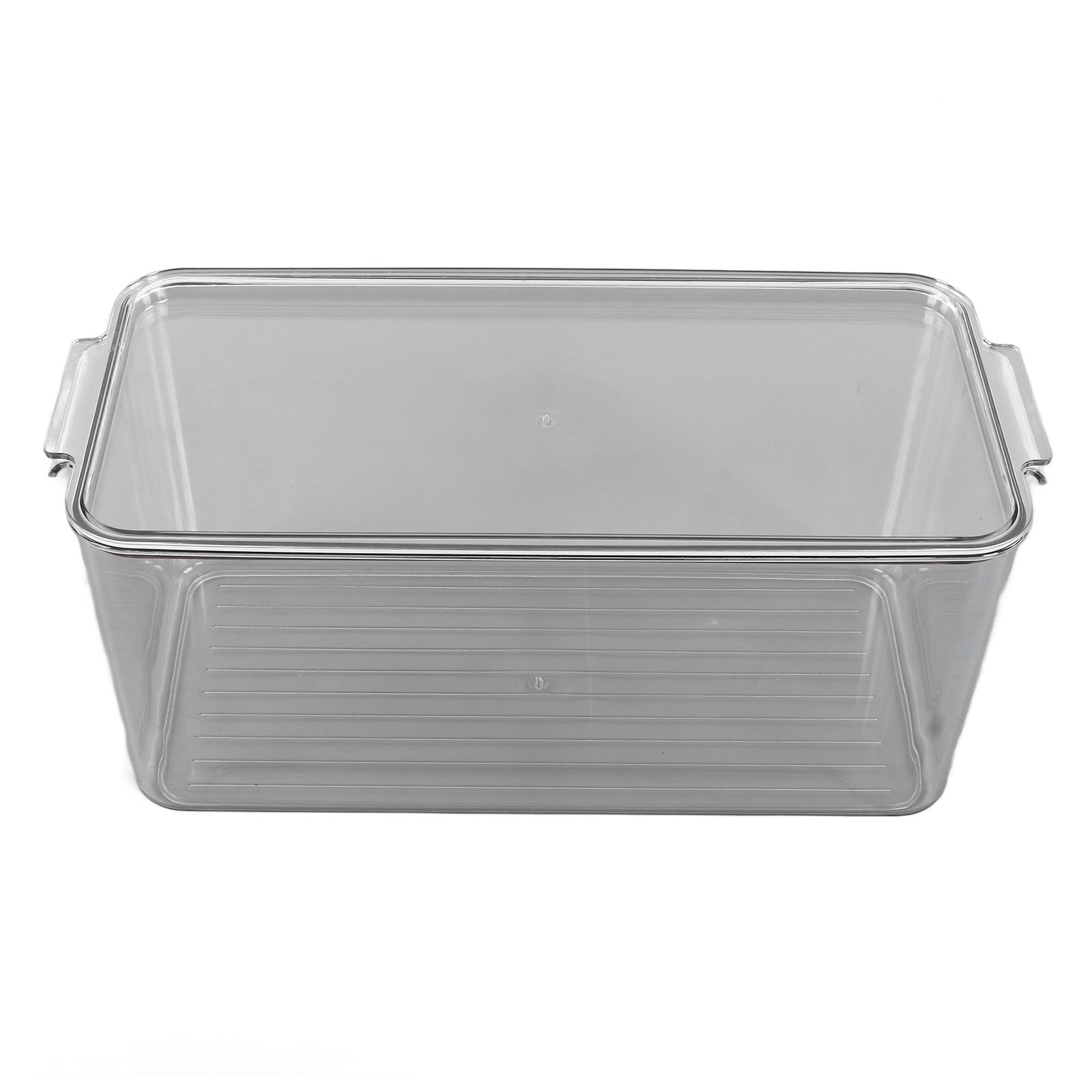 Plastic Storage Box Stackable Refrigerator Kitchen Clear Plastic Fruit
