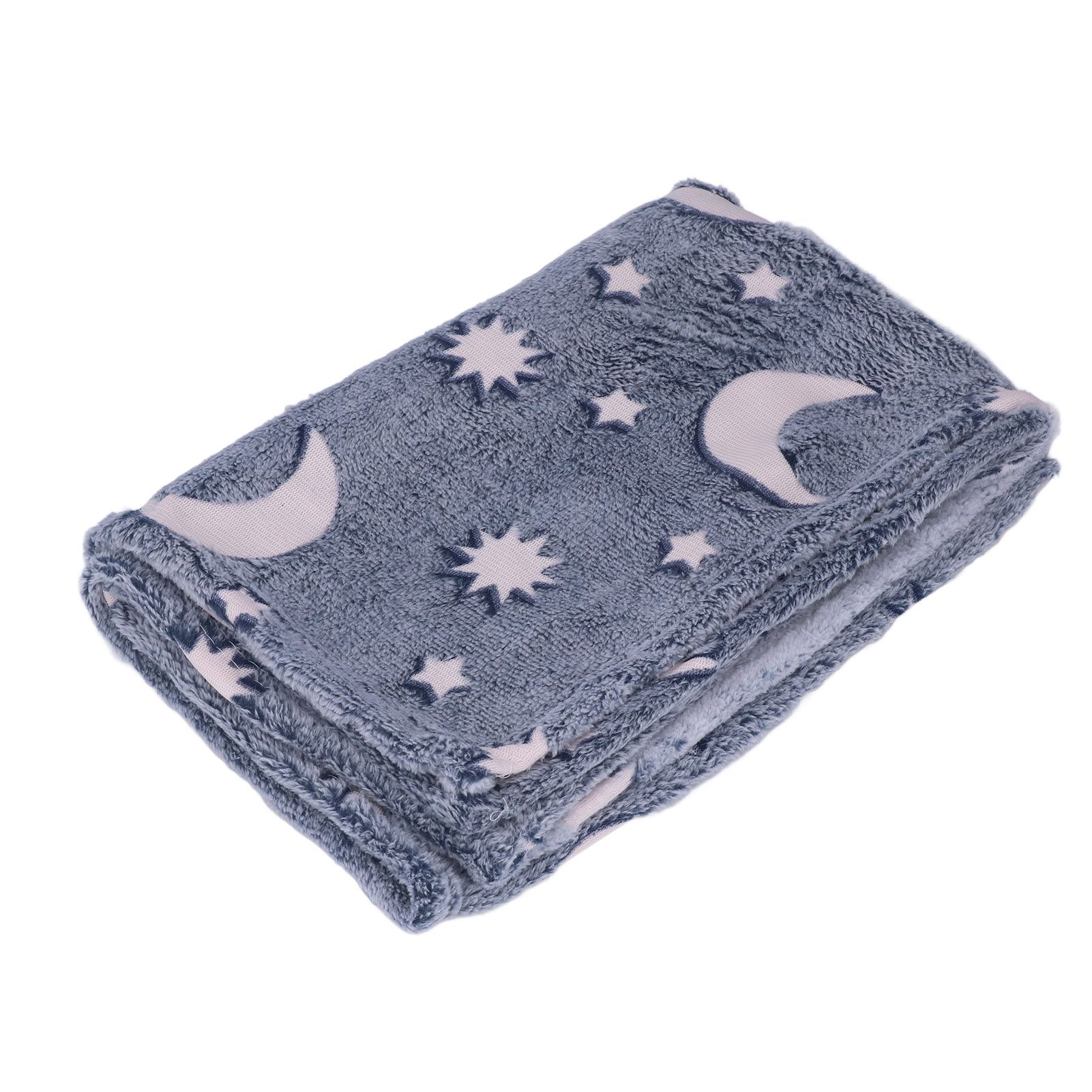 Glowing Polyester Blanket Soft and Warm Fuzzy Blanket for Bed Sofa Couch All view 2