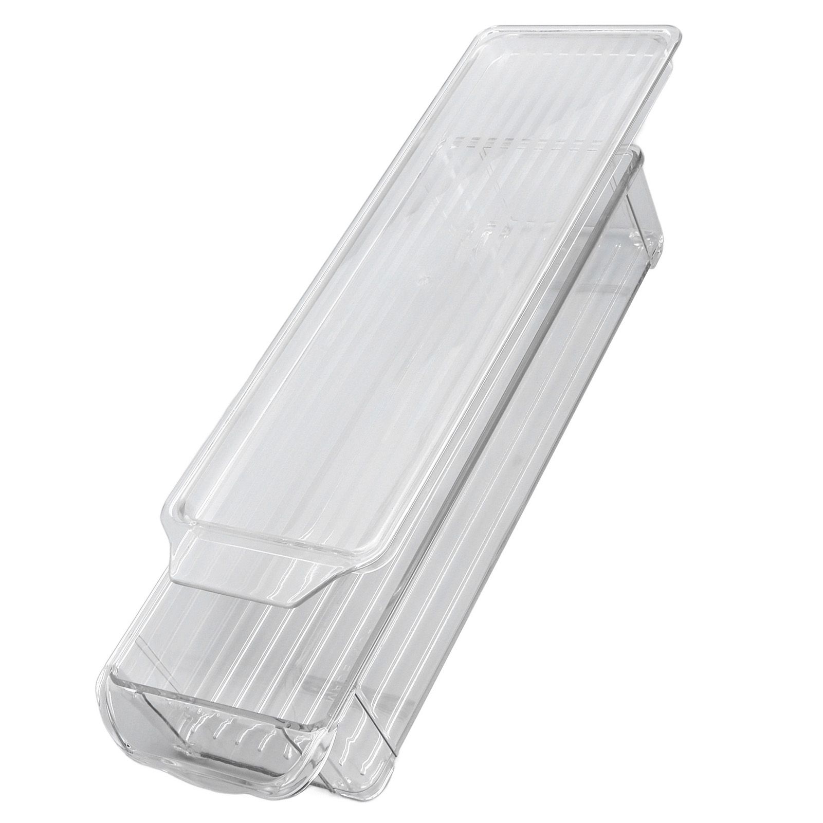 Clear Organizing Bin Large Capacity Transparent Food Grade Plastic view 10