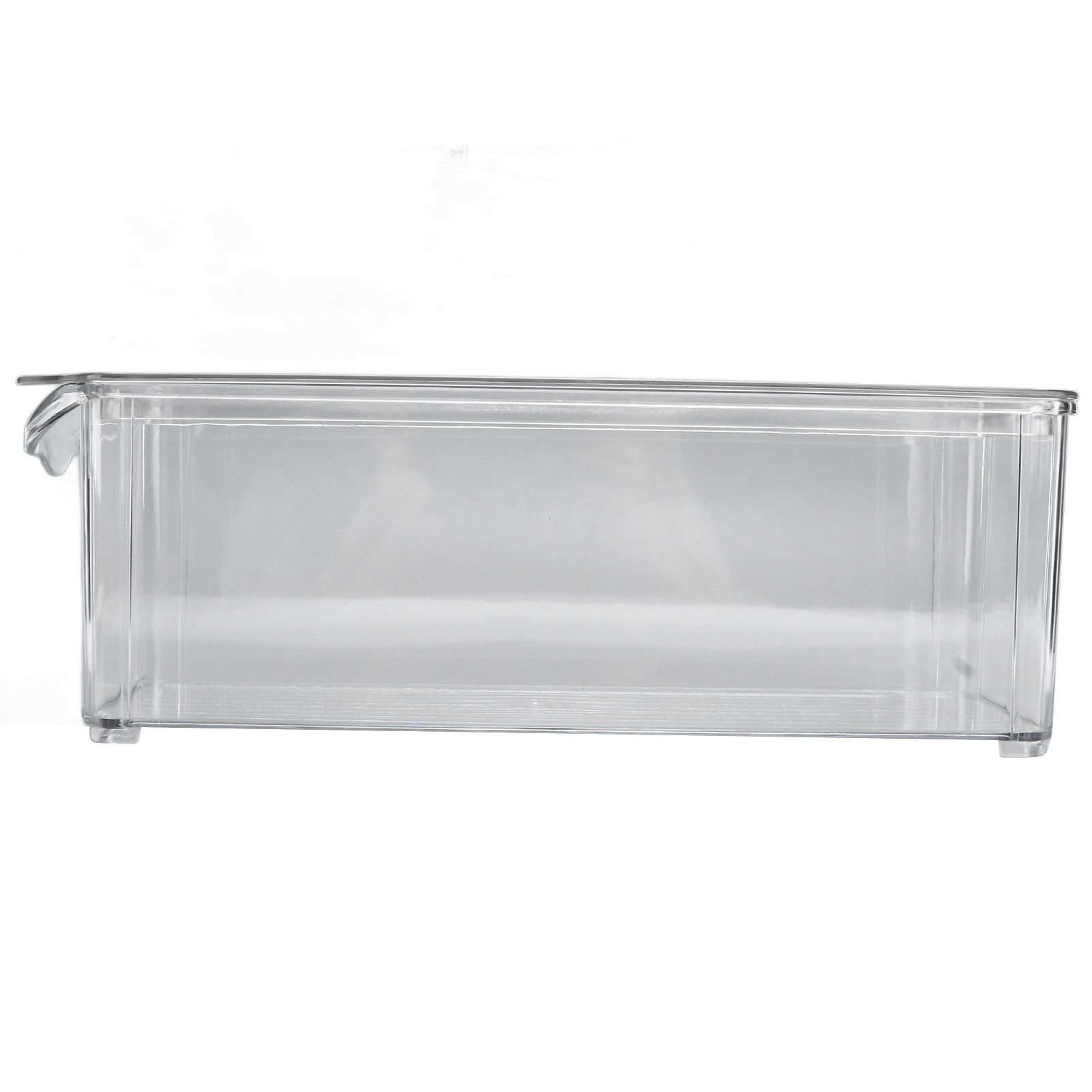 Clear Organizing Bin Large Capacity Transparent Food Grade Plastic view 3