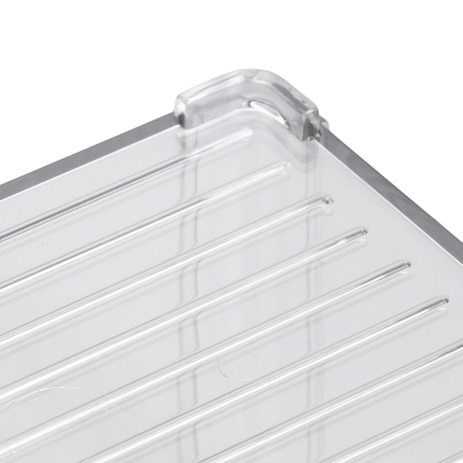 Clear Organizing Bin Large Capacity Transparent Food Grade Plastic view 15