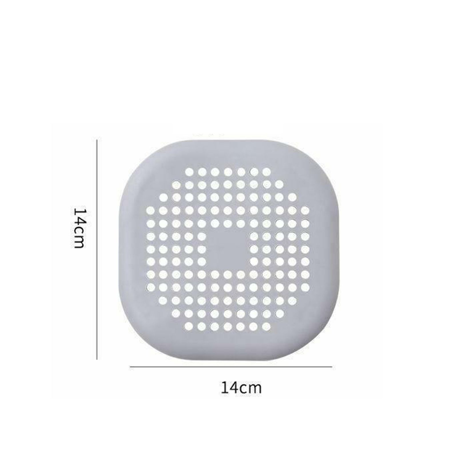 Sewer Floor Drain Net With Suction Cup Shower Drain Hair Cover Kitchen view 2