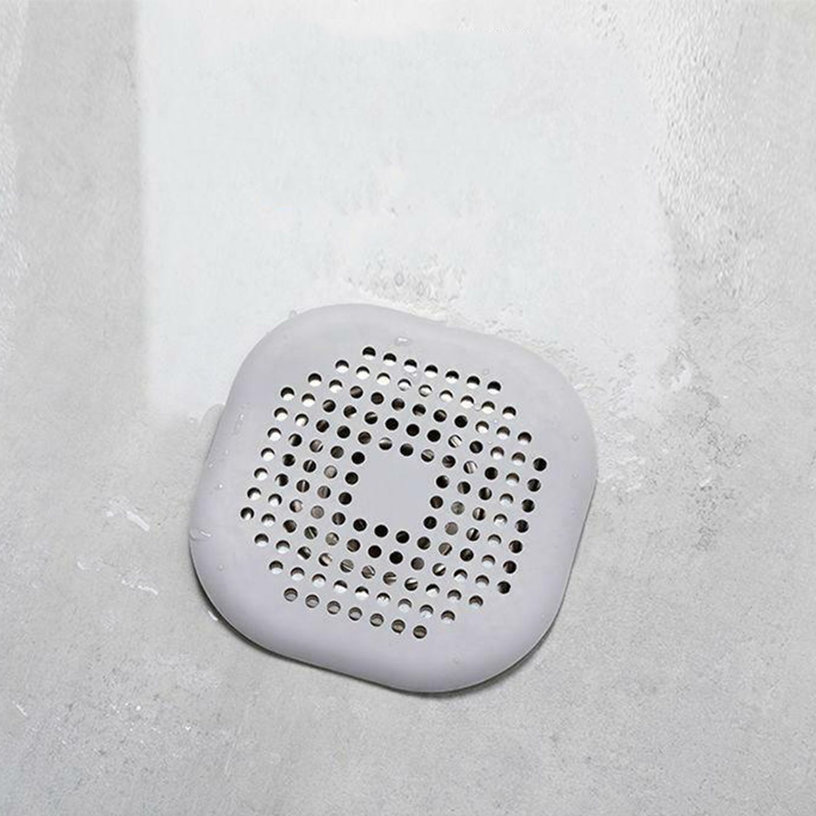 Sewer Floor Drain Net With Suction Cup Shower Drain Hair Cover Kitchen view 3