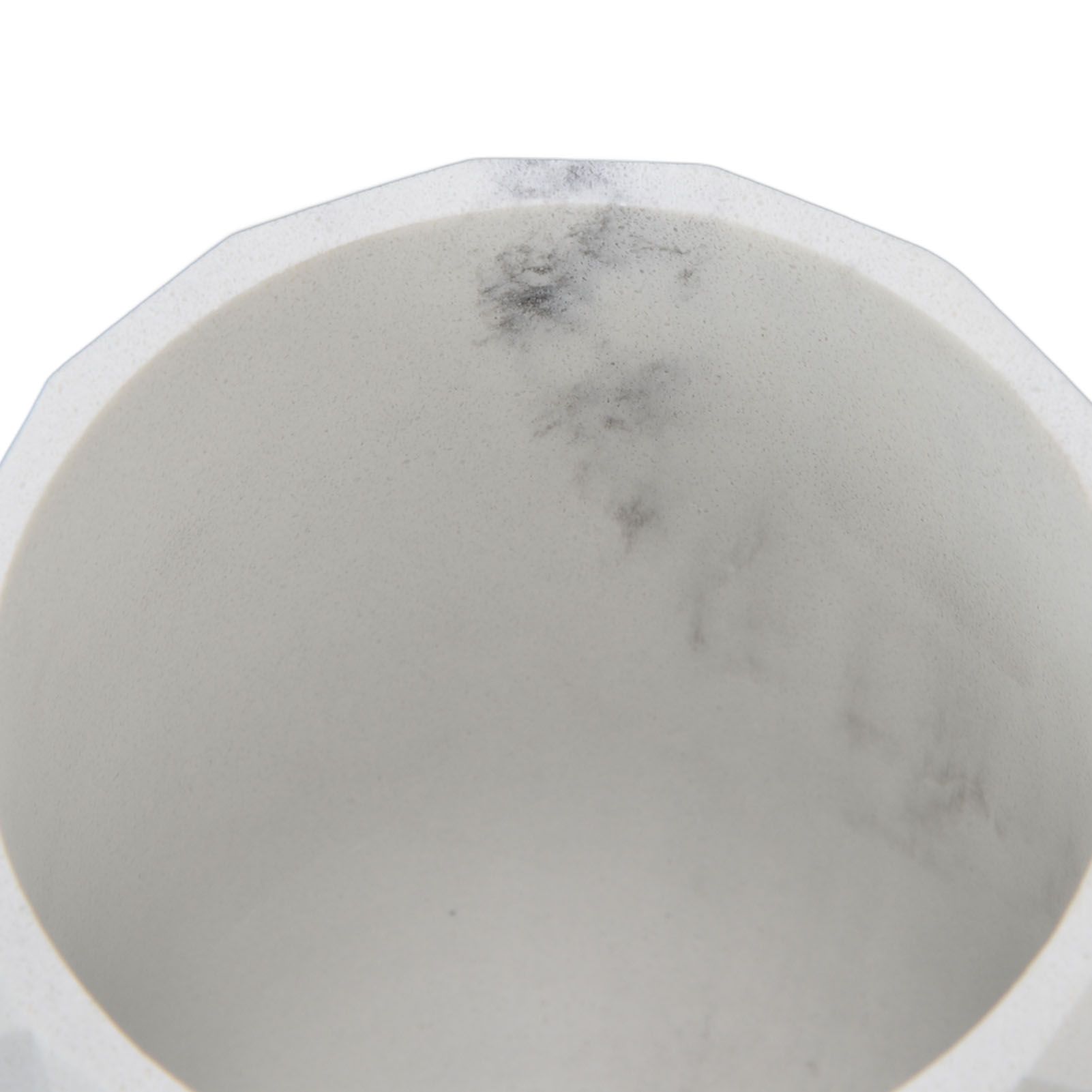 Makeup Brush Holder Durable Glossy Resin Large Capacity Modern Design Marble view 14