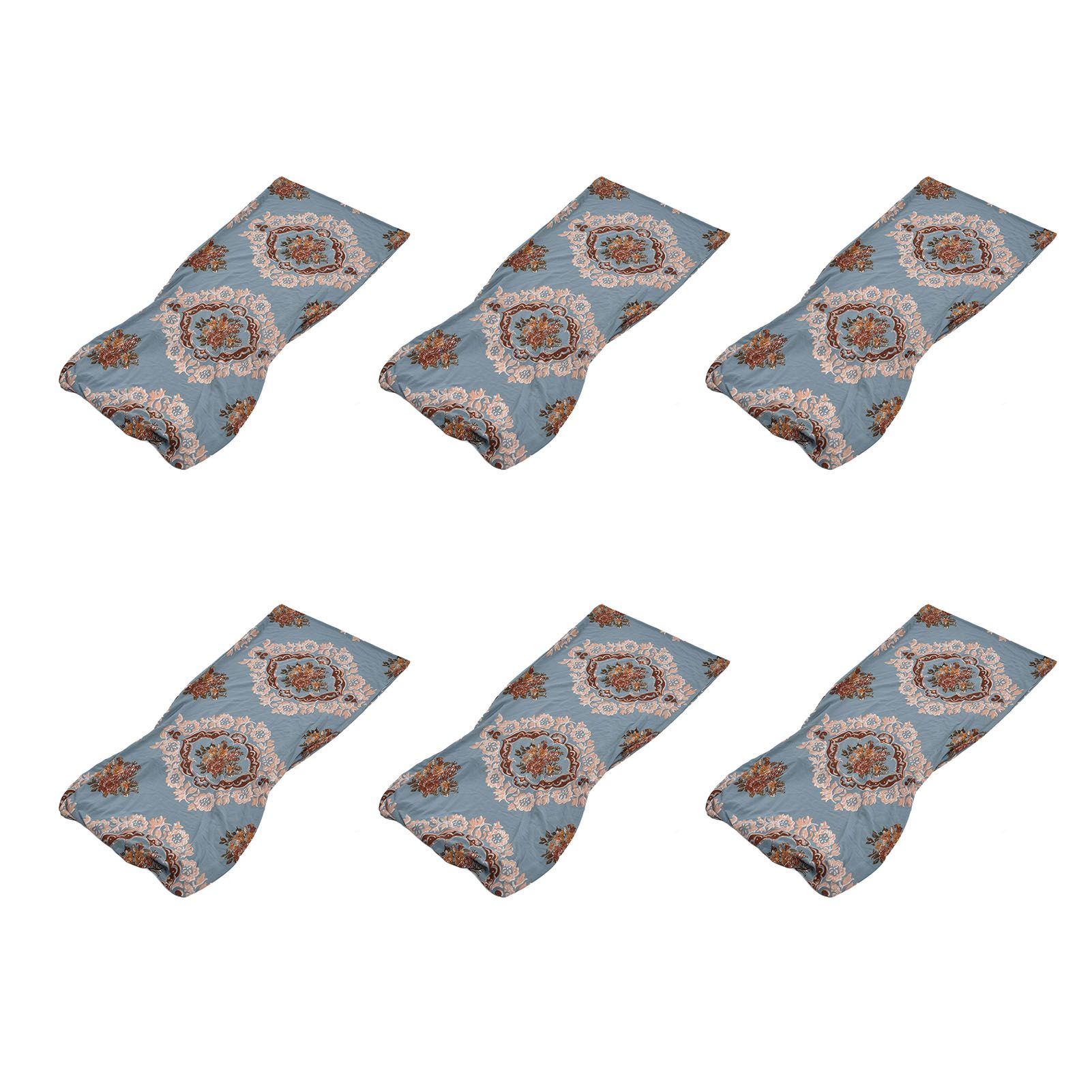 6PCS High Elasticity Chair Cover Removable Washable Dustproof Home Hotel view 2