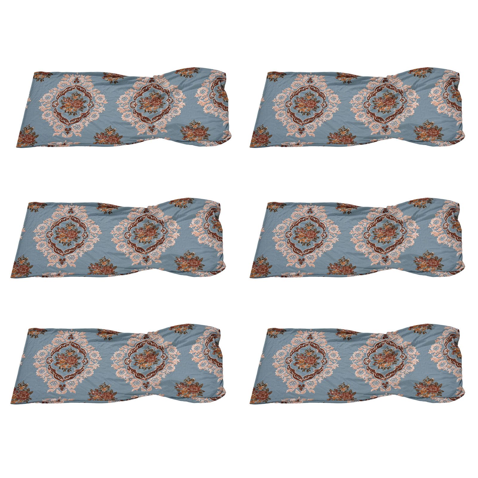 6PCS High Elasticity Chair Cover Removable Washable Dustproof Home Hotel view 3