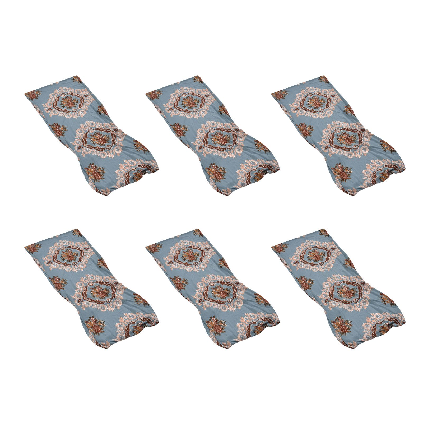 6PCS High Elasticity Chair Cover Removable Washable Dustproof Home Hotel view 10