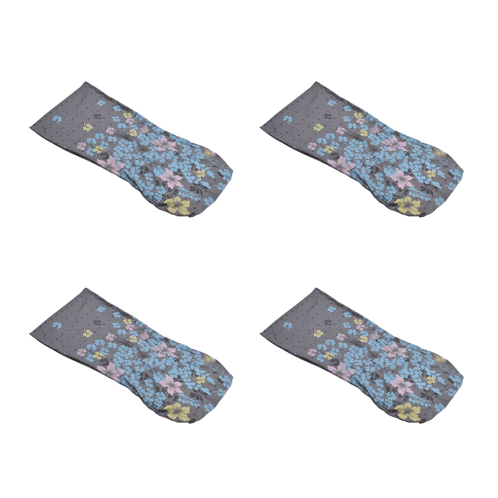 4Pcs Chair Slipcover High Elasticity Stylish Elegant Design Dustproof Dining view 10