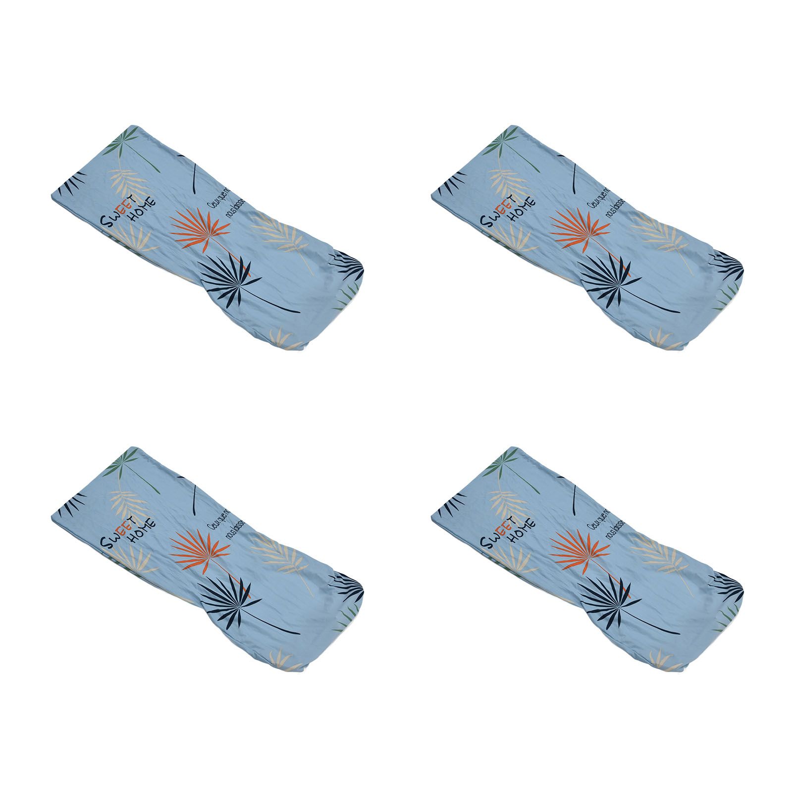 4Pcs Chair Slipcover High Elasticity Stylish Elegant Design Dustproof Dining view 6