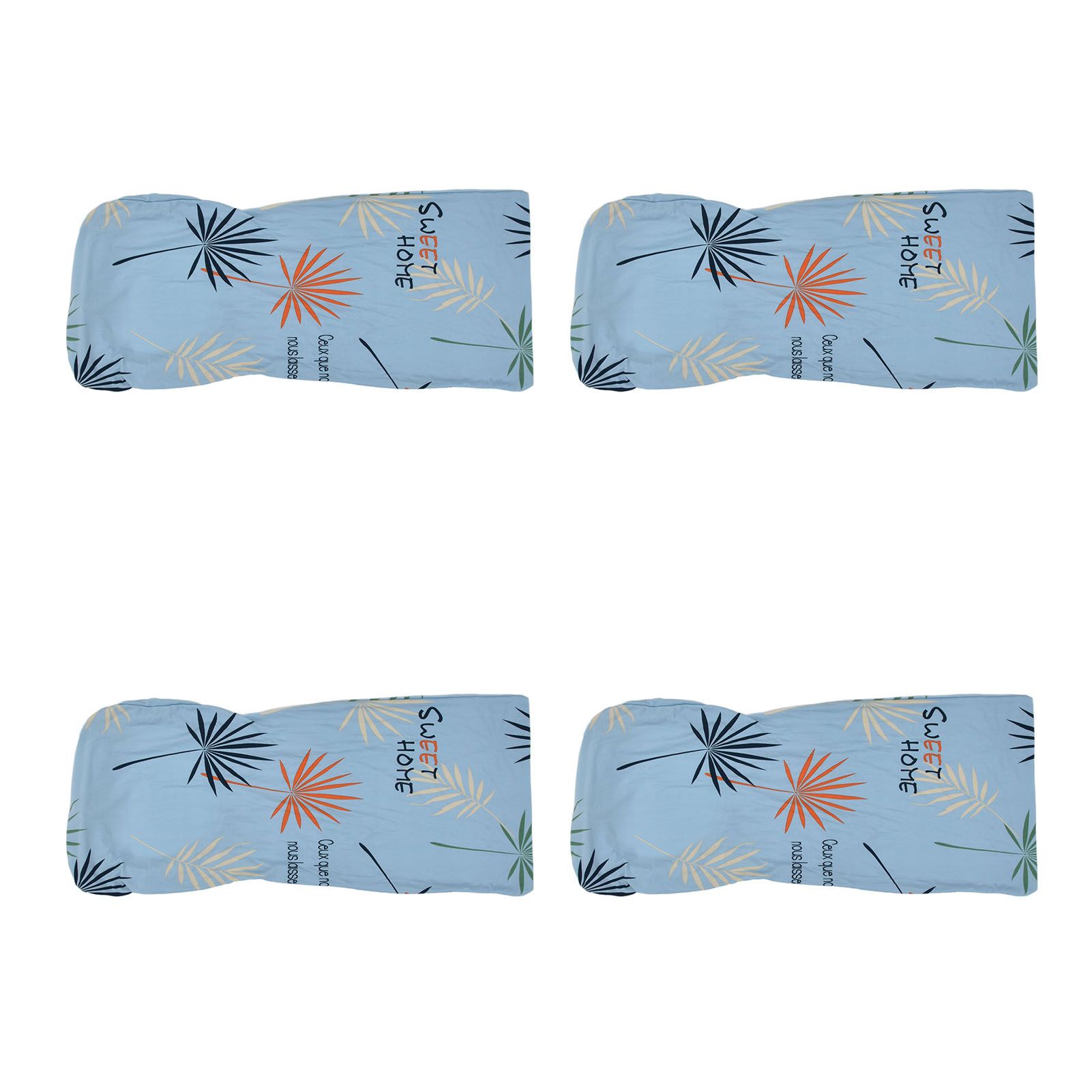 4Pcs Chair Slipcover High Elasticity Stylish Elegant Design Dustproof Dining view 10