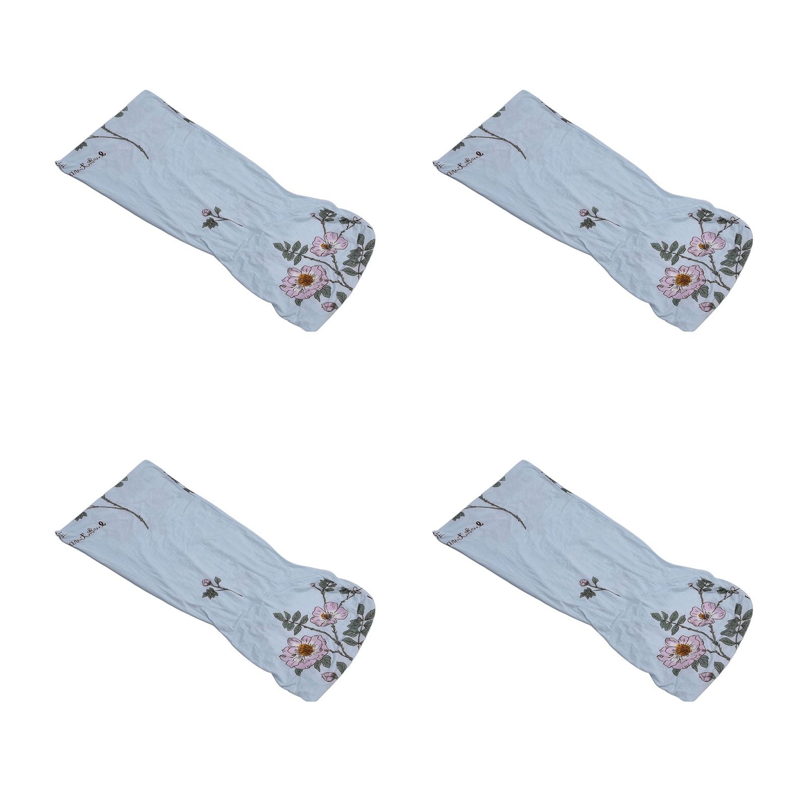 4Pcs Chair Slipcover High Elasticity Stylish Elegant Design Dustproof Dining view 6