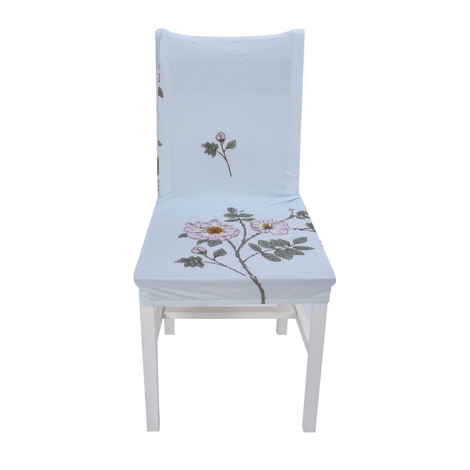 4Pcs Chair Slipcover High Elasticity Stylish Elegant Design Dustproof Dining view 15