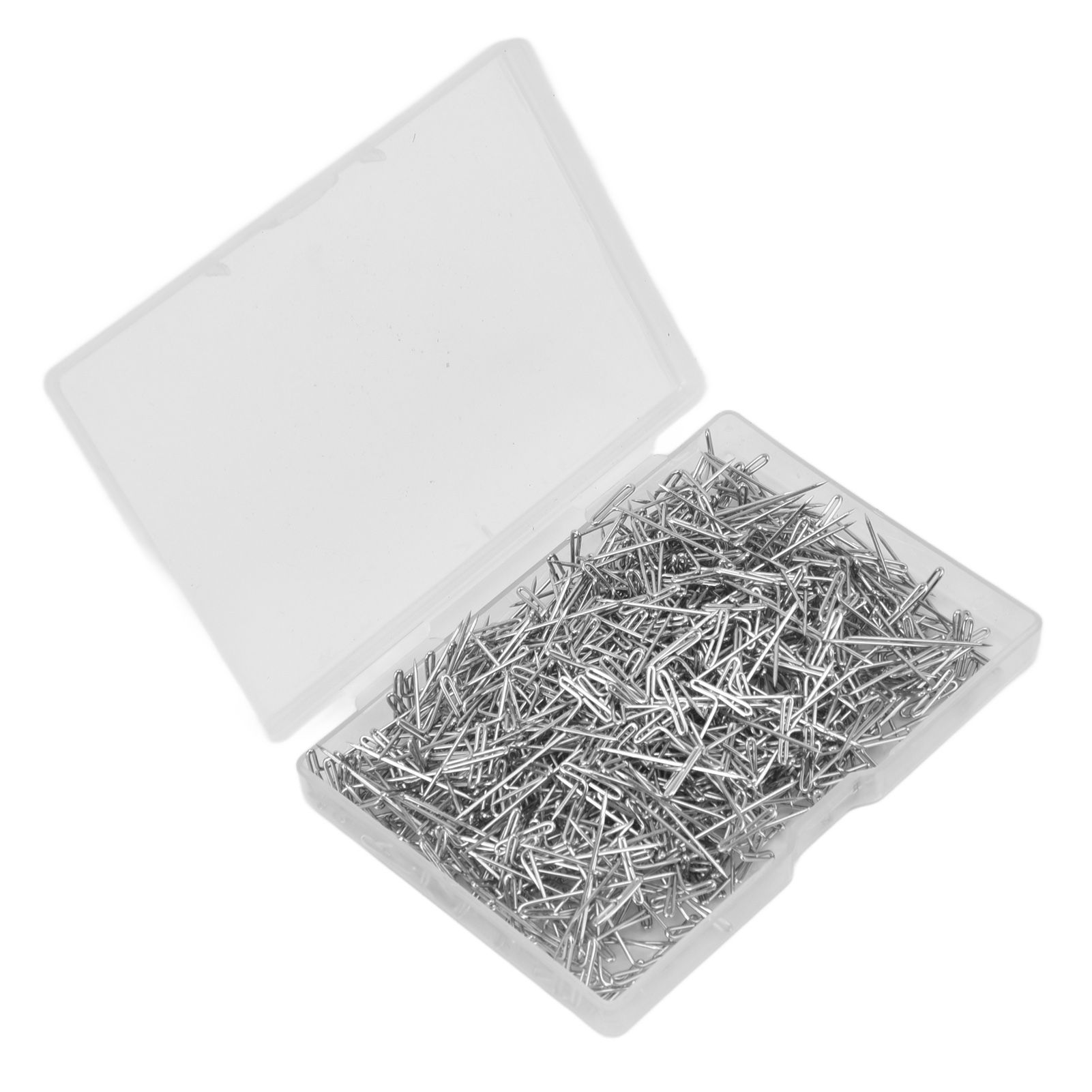 500pcs Stainless Steel T Pins 27mm/1.06in Wig T Pins T Shaped Needles with view 4