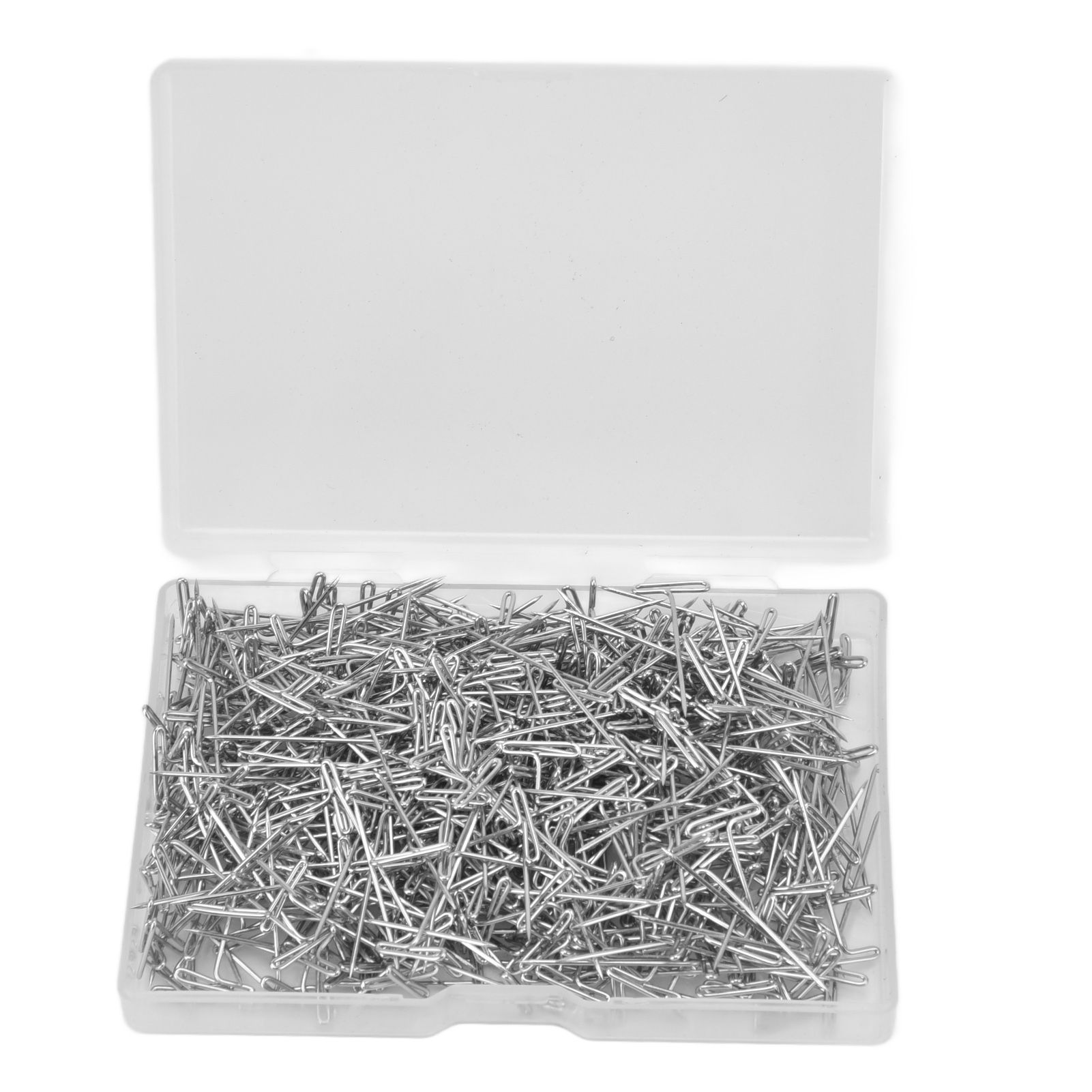 500pcs Stainless Steel T Pins 27mm/1.06in Wig T Pins T Shaped Needles with view 5