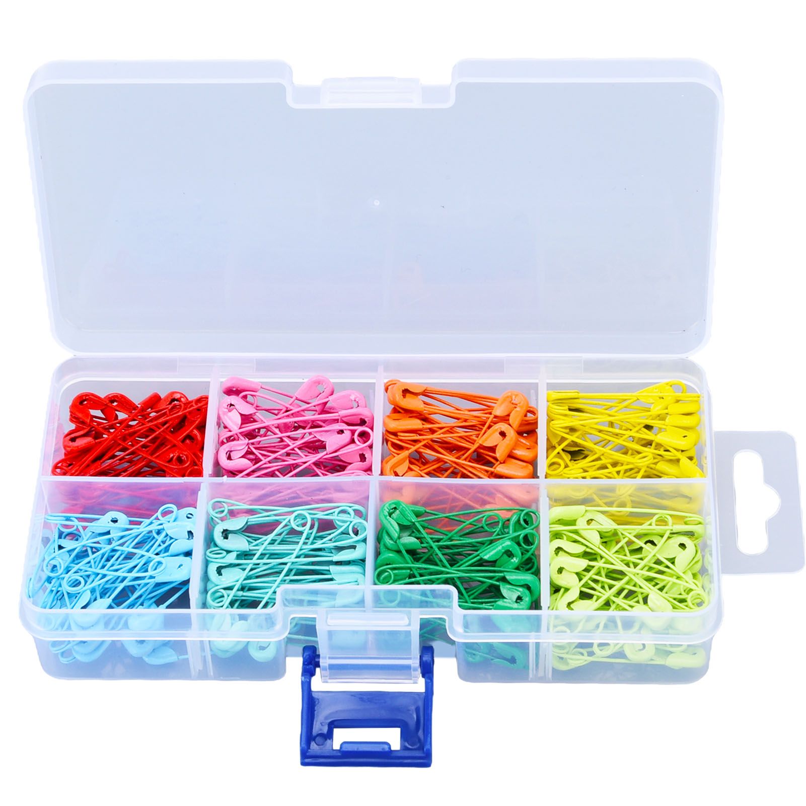 240Pcs Colorful Safety Pins 32mm Stainless Steel Safety Pins Mini DIY Sewing view 3