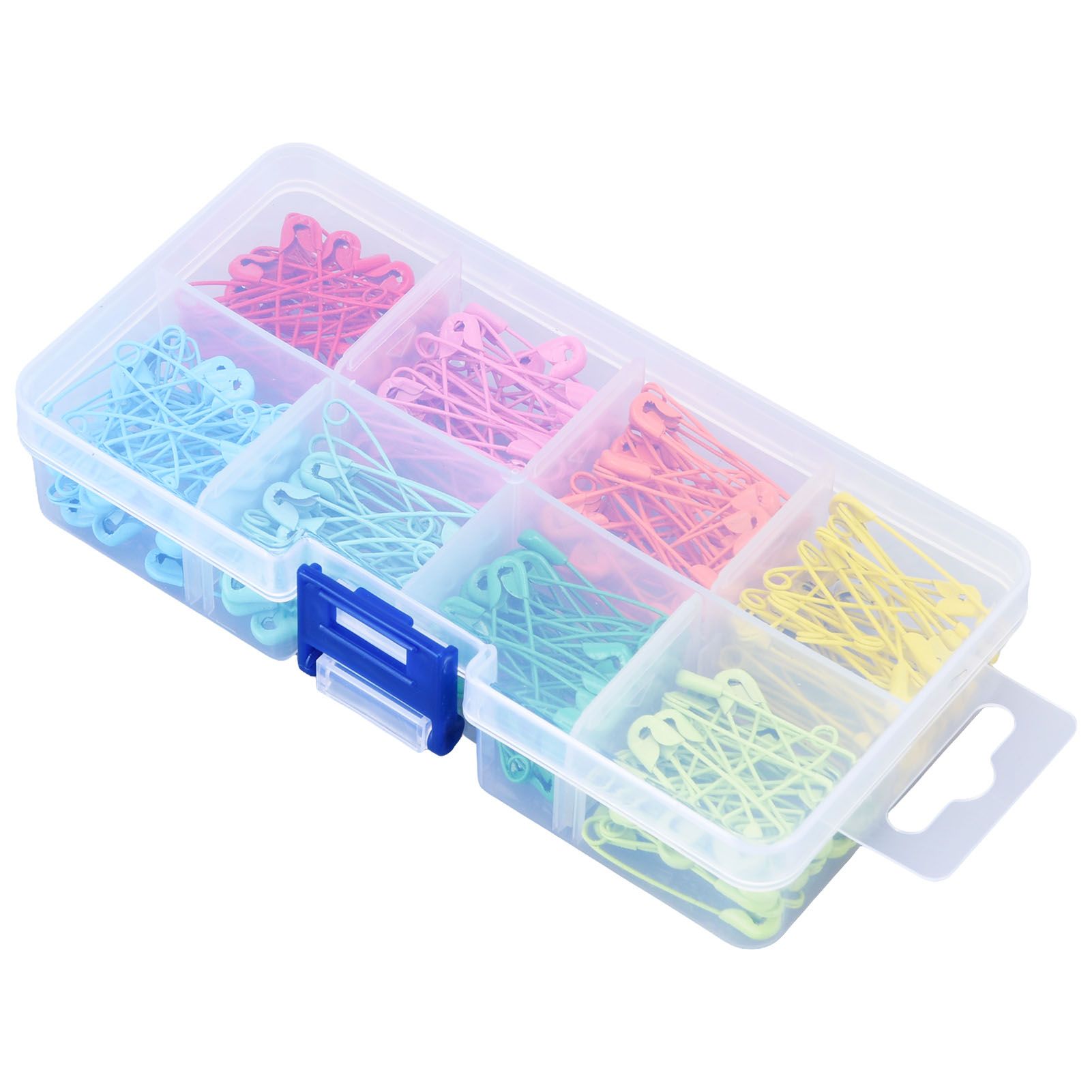240Pcs Colorful Safety Pins 32mm Stainless Steel Safety Pins Mini DIY Sewing view 7