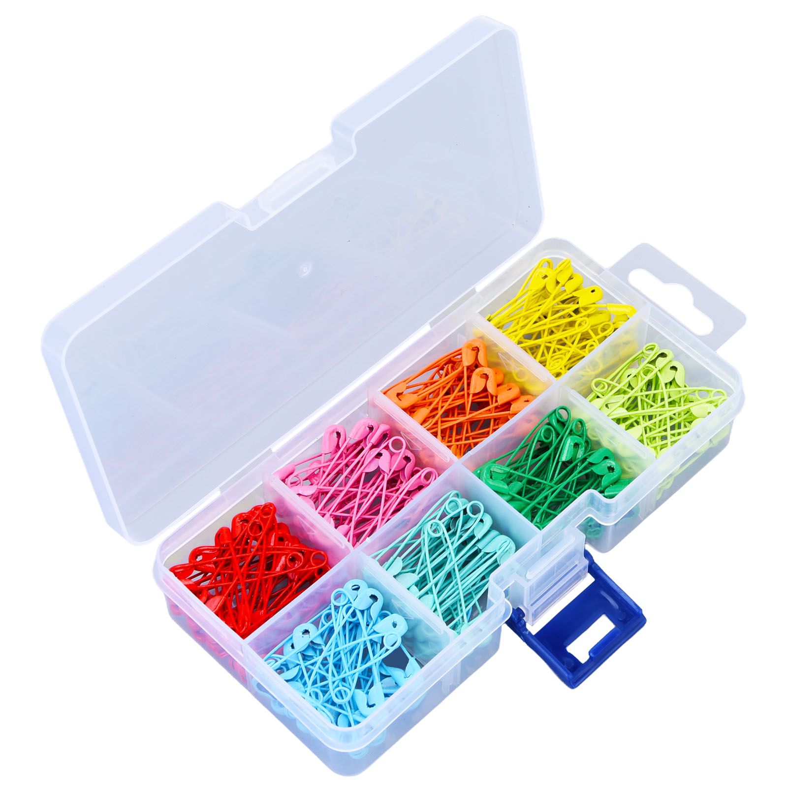 240Pcs Colorful Safety Pins 32mm Stainless Steel Safety Pins Mini DIY Sewing view 8