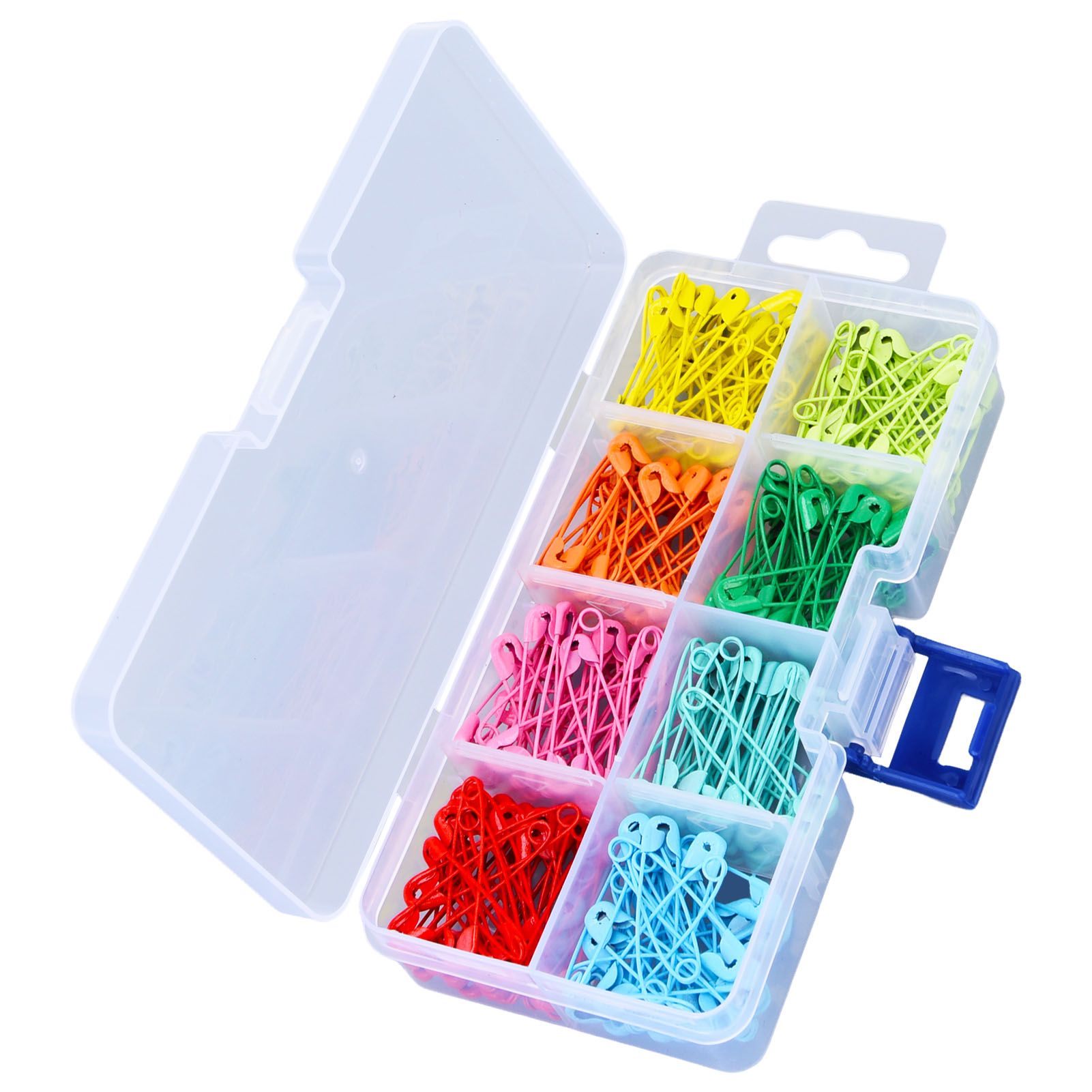 240Pcs Colorful Safety Pins 32mm Stainless Steel Safety Pins Mini DIY Sewing view 9