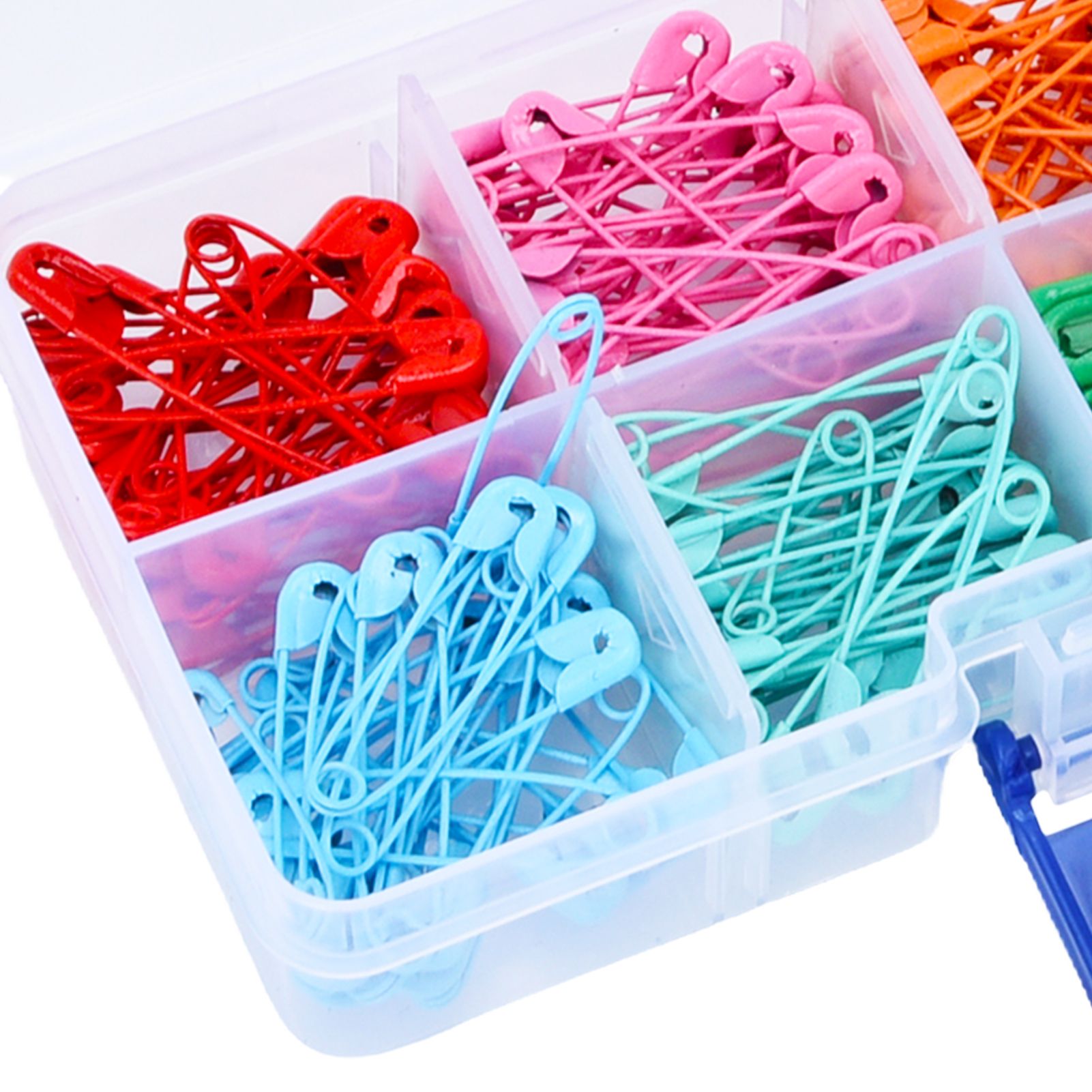240Pcs Colorful Safety Pins 32mm Stainless Steel Safety Pins Mini DIY Sewing view 13