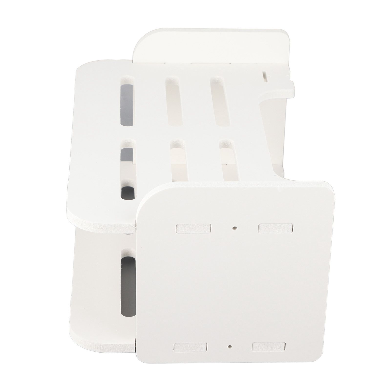 Set Top Box Shelf Free Punch Storage Rack Decorative Partition with Anti view 9
