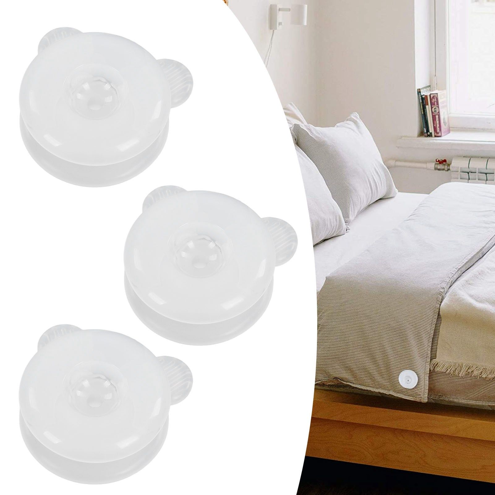 20 Sets Quilt Fixing Clip Plastic Duvet Quilt Cover Fixing Holder to Keep Your view 12