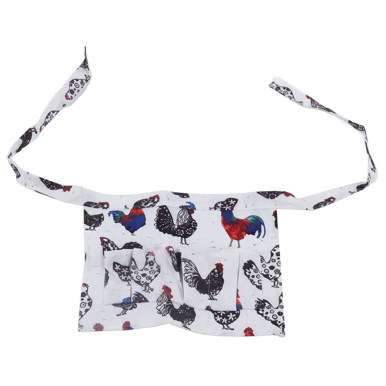 Egg Collection Apron 3 Pockets Hands Free Eggs Gathering Holding Apron for view 6