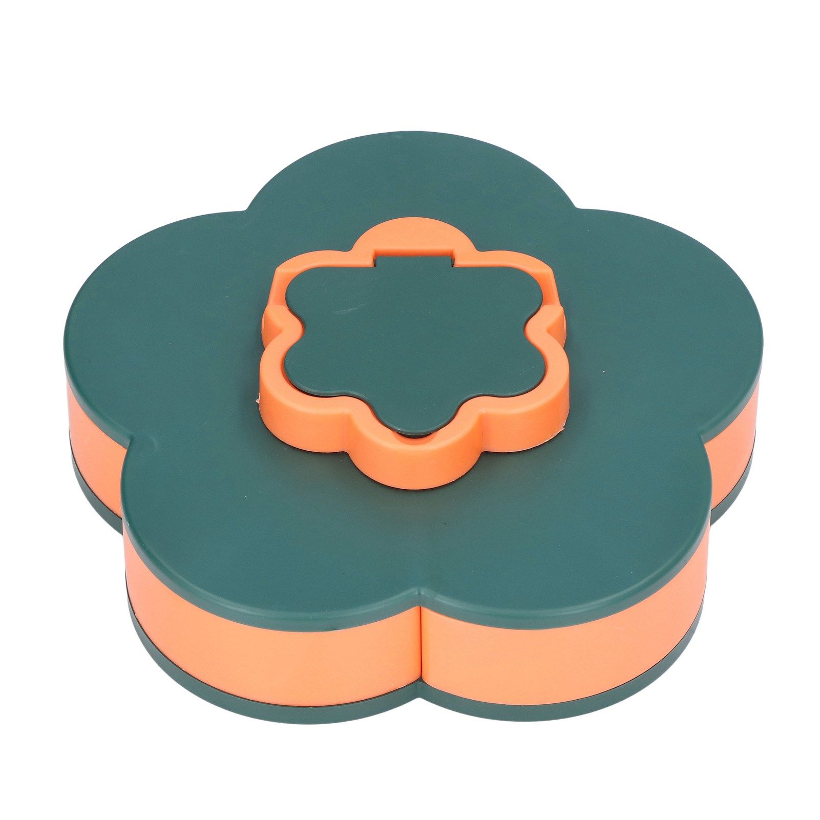 Snack Serving Tray Multifunction Large Capacity Flower Shape Nut Candy Serving