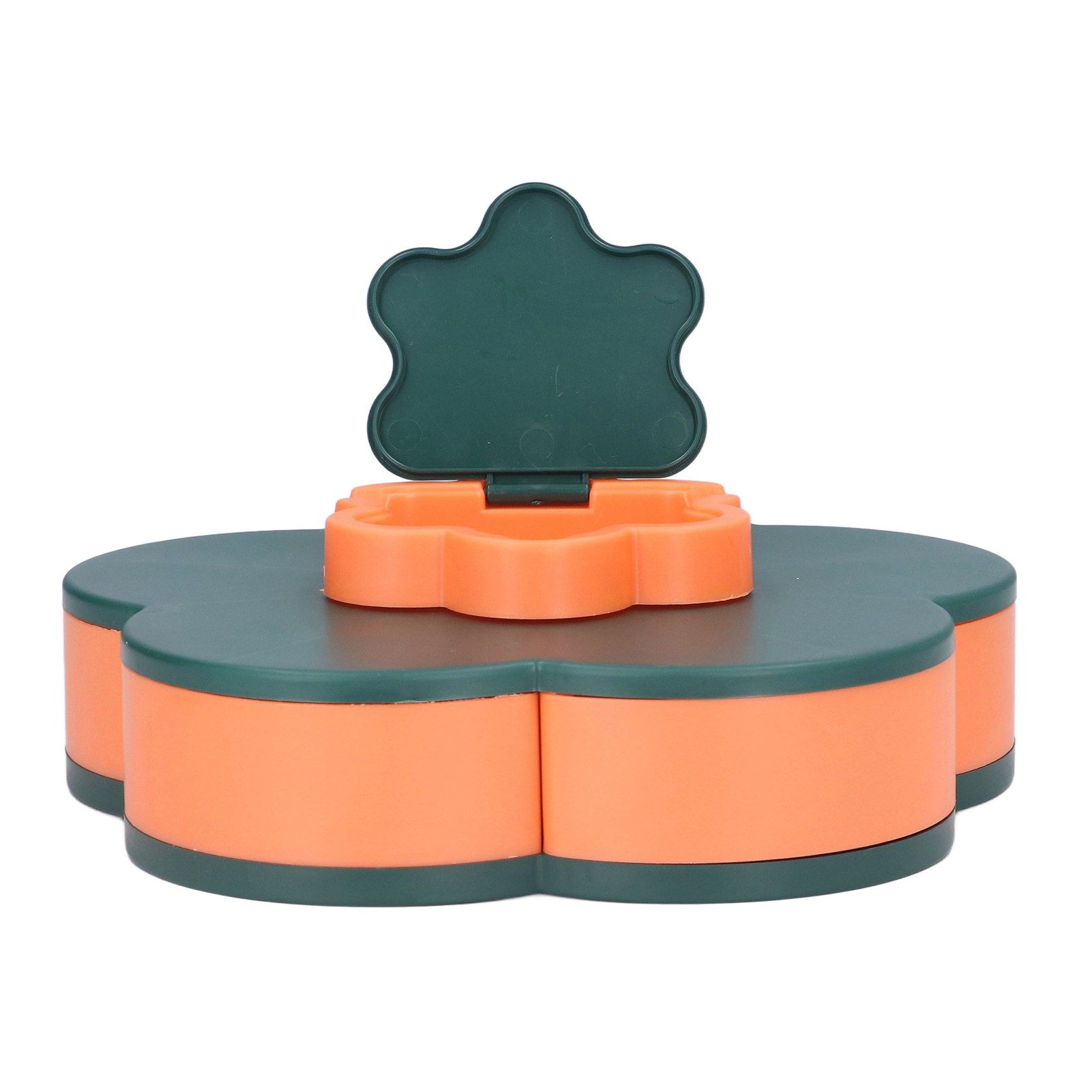 Snack Serving Tray Multifunction Large Capacity Flower Shape Nut Candy Serving view 5
