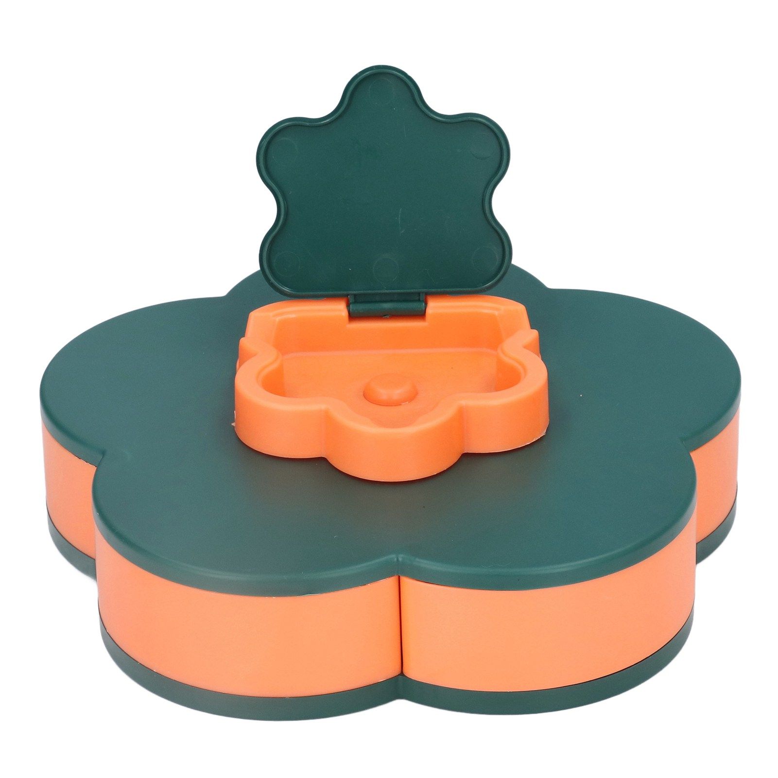 Snack Serving Tray Multifunction Large Capacity Flower Shape Nut Candy Serving view 9