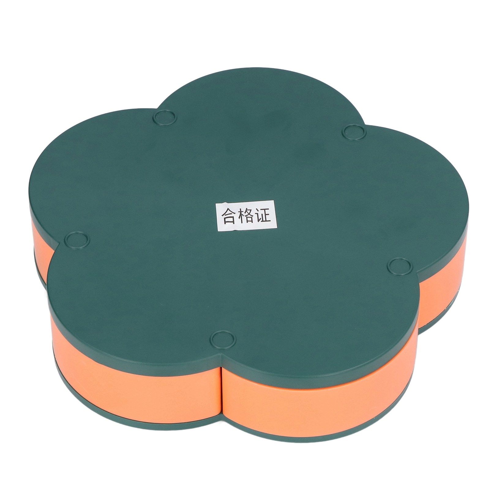 Snack Serving Tray Multifunction Large Capacity Flower Shape Nut Candy Serving view 13