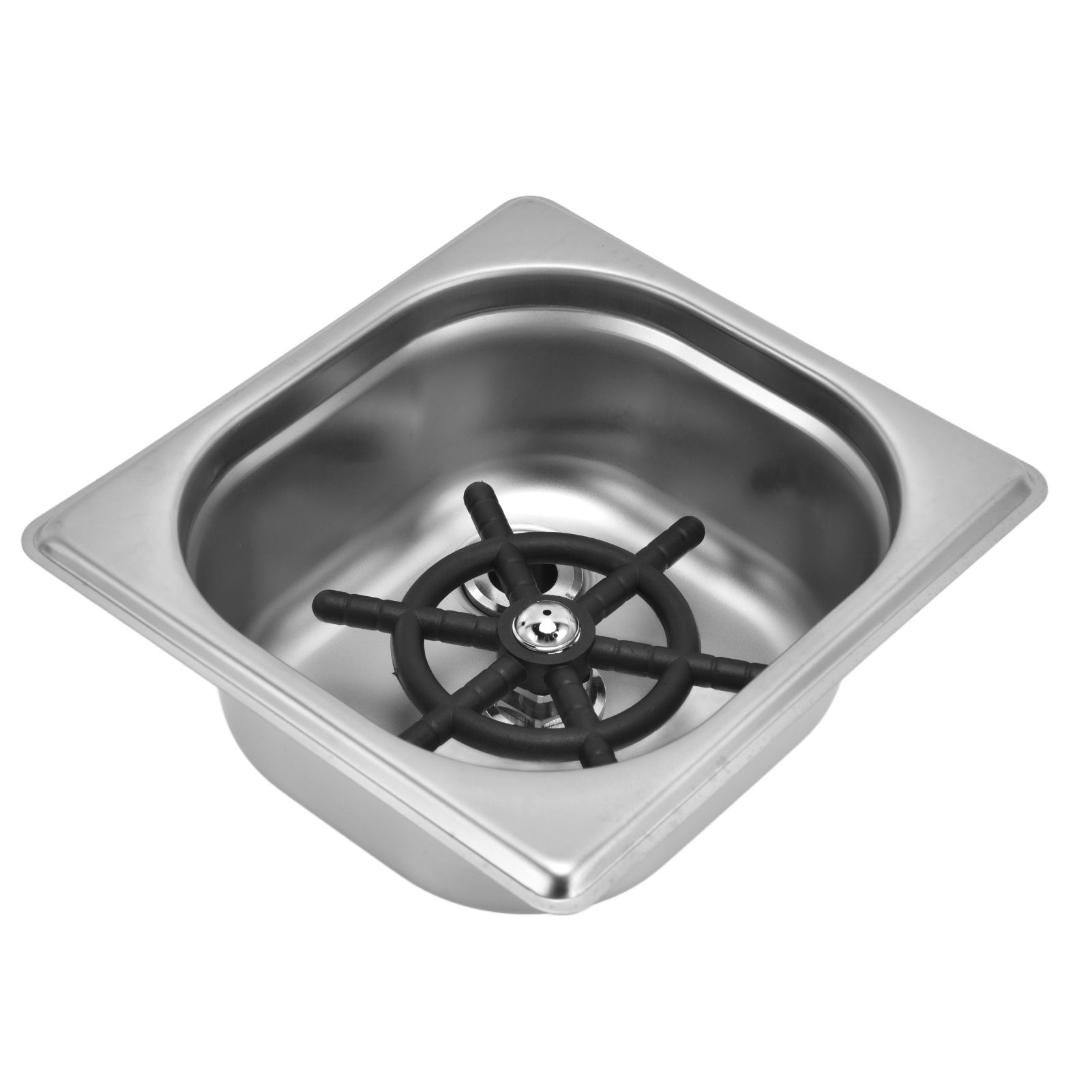 Glass Rinser Stainless Steel Automatic Cup Washer Cleaner for Bar Pub view 4
