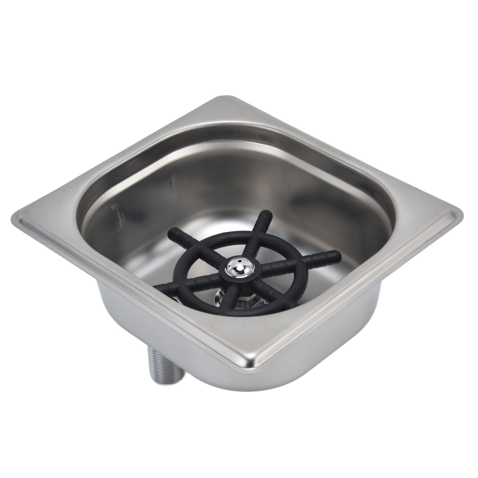 Glass Rinser Stainless Steel Automatic Cup Washer Cleaner for Bar Pub view 10