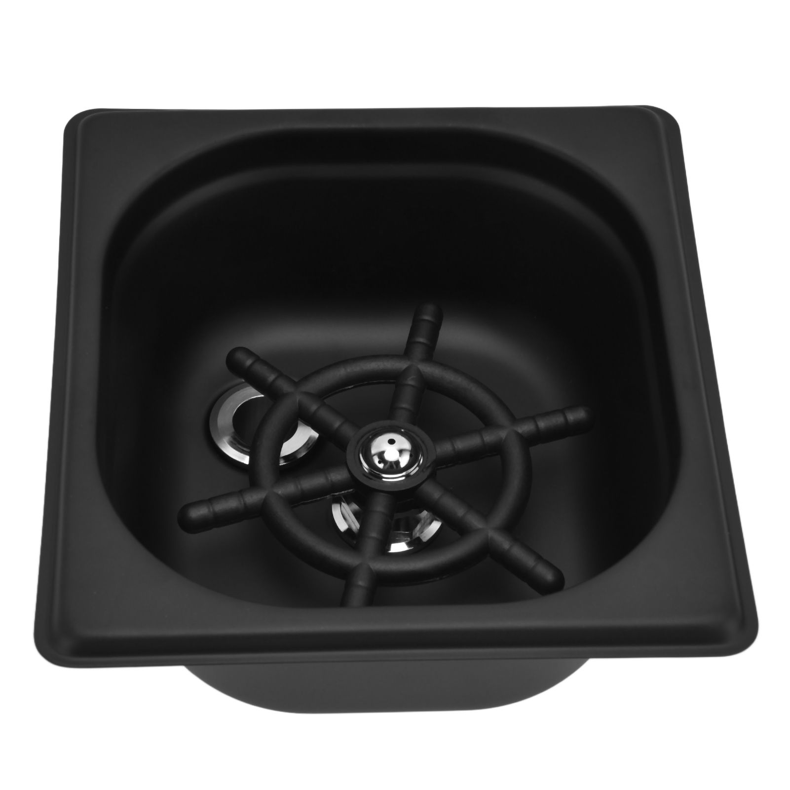 Glass Rinser Stainless Steel Automatic Cup Washer Cleaner for Bar Pub view 2