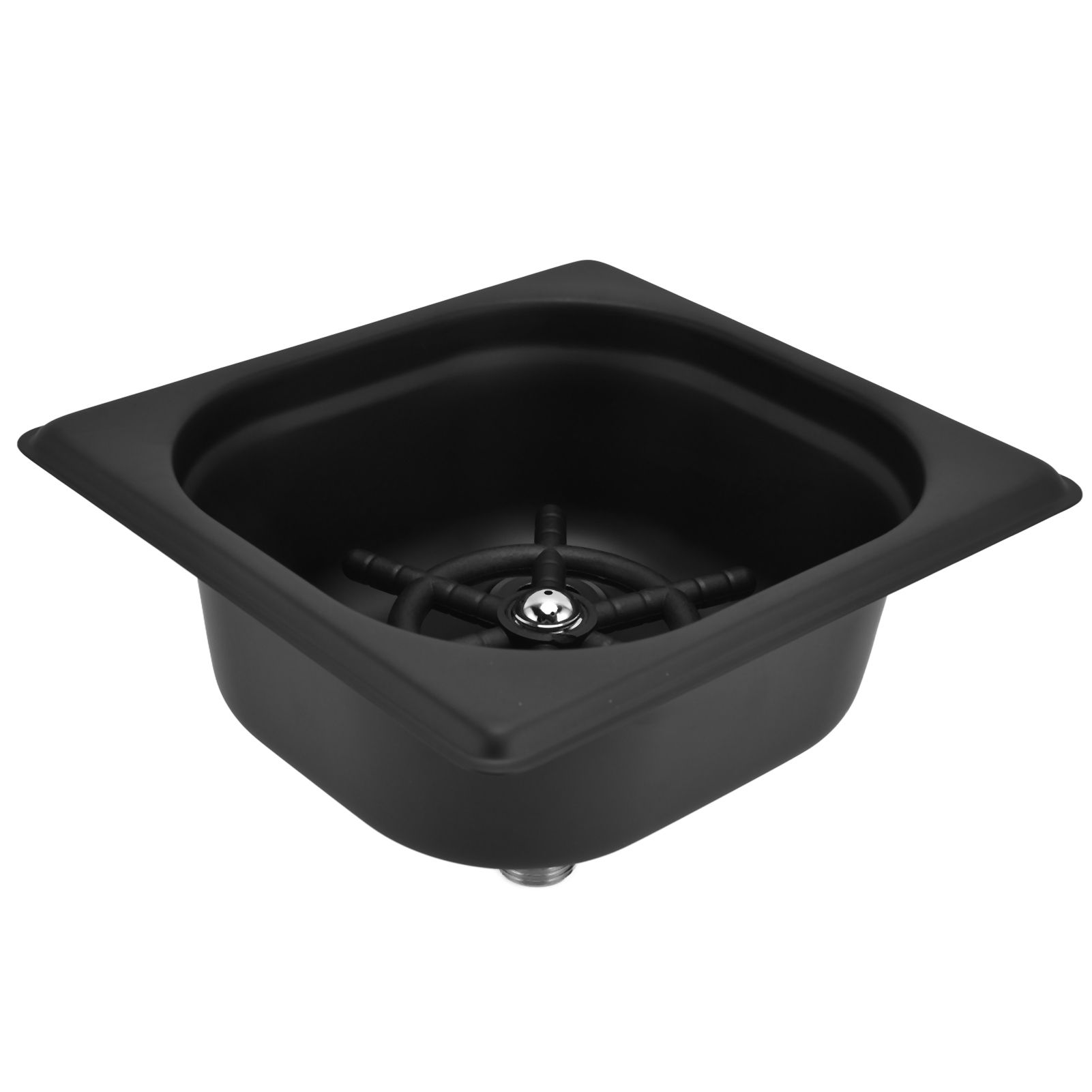 Glass Rinser Stainless Steel Automatic Cup Washer Cleaner for Bar Pub view 3
