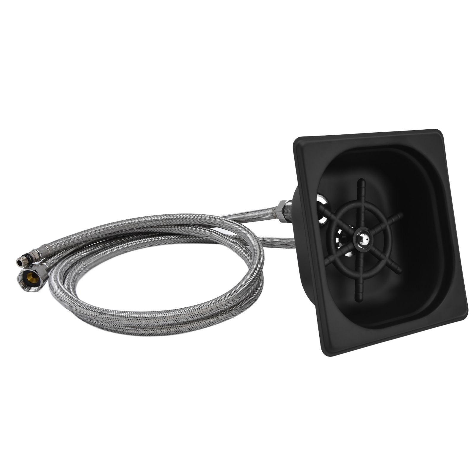 Glass Rinser Stainless Steel Automatic Cup Washer Cleaner for Bar Pub view 5