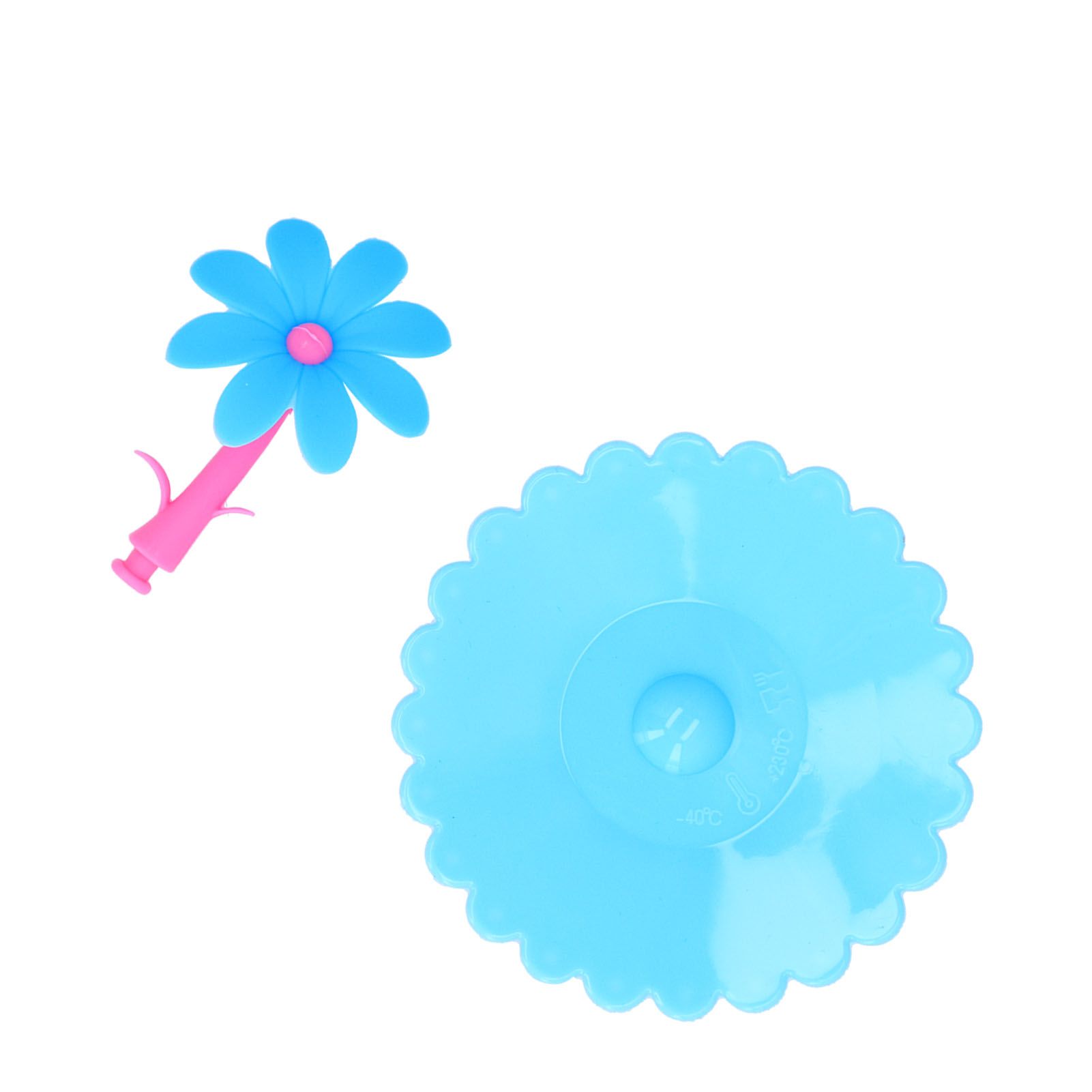 Silicone Lid Dustproof Hot and Cold Beverage Cup Cover with Flower Shape view 6