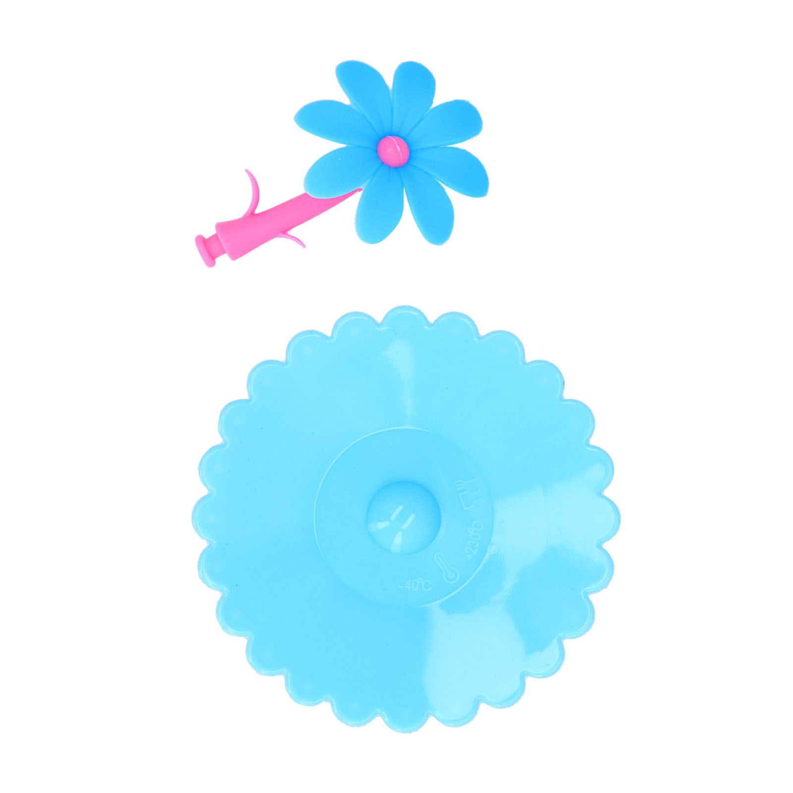 Silicone Lid Dustproof Hot and Cold Beverage Cup Cover with Flower Shape view 9