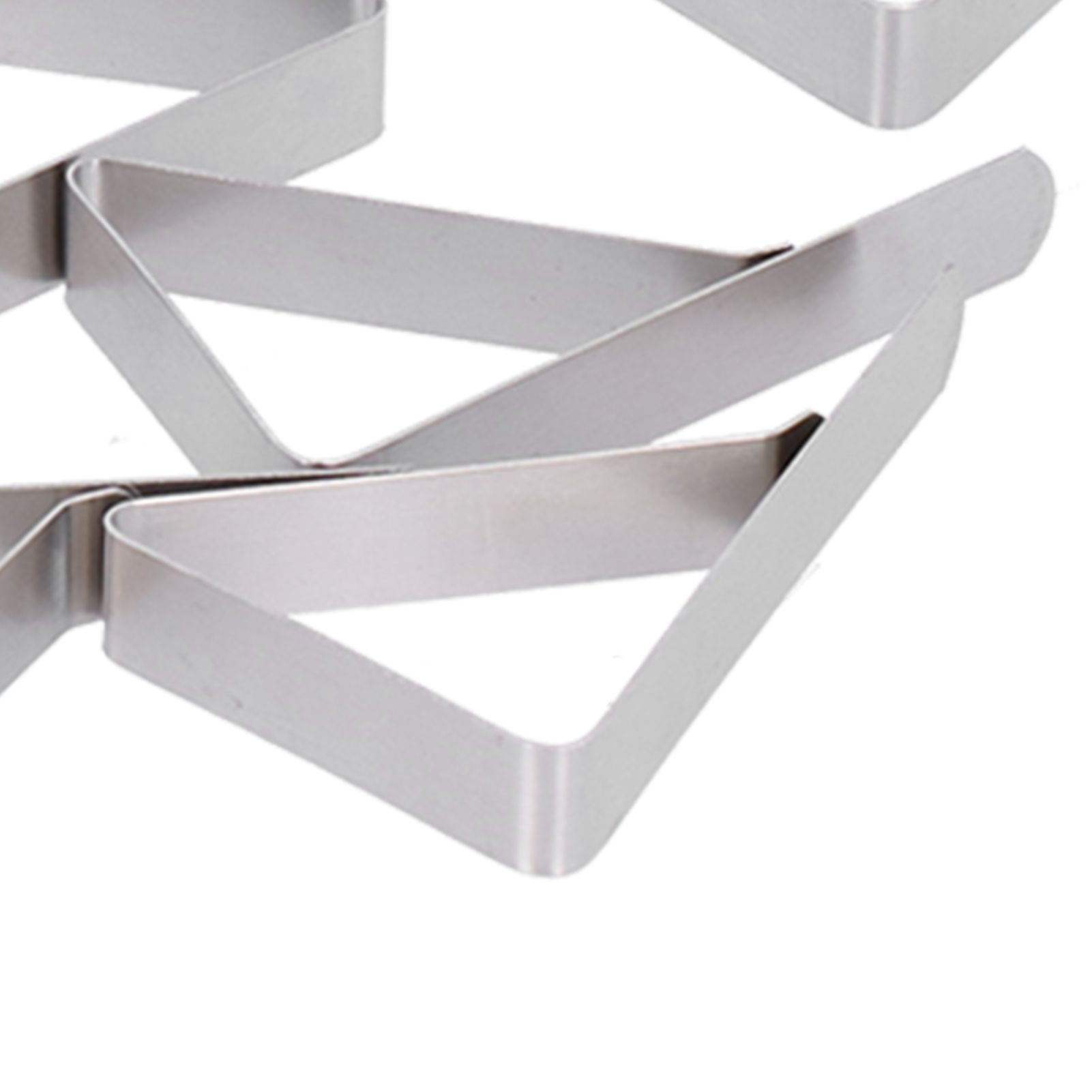 12Pcs Tablecloth Clip Stainless Steel Triangle Tablecloth Garden Dining Table view 14