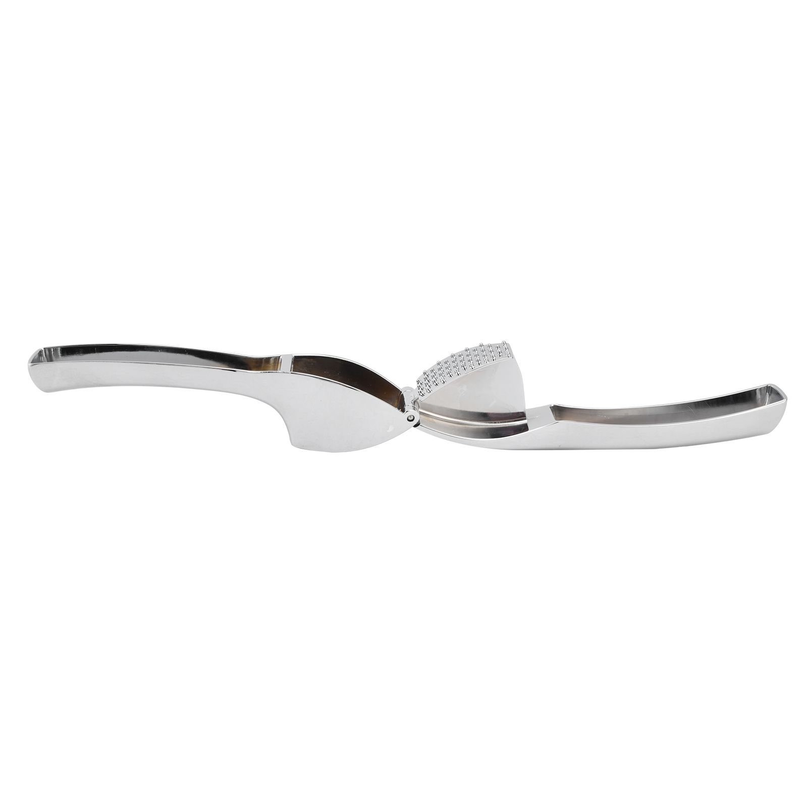 Garlic Press Zinc Alloy Sturdy Ergonomic Design Ginger Masher for Kitchen view 9