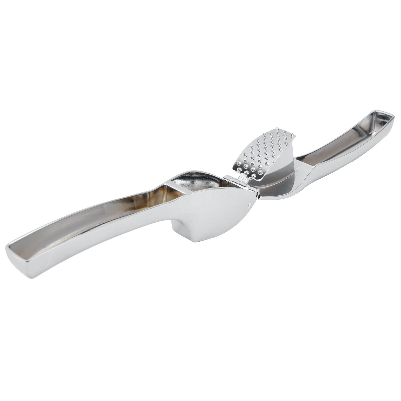 Garlic Press Zinc Alloy Sturdy Ergonomic Design Ginger Masher for Kitchen view 10